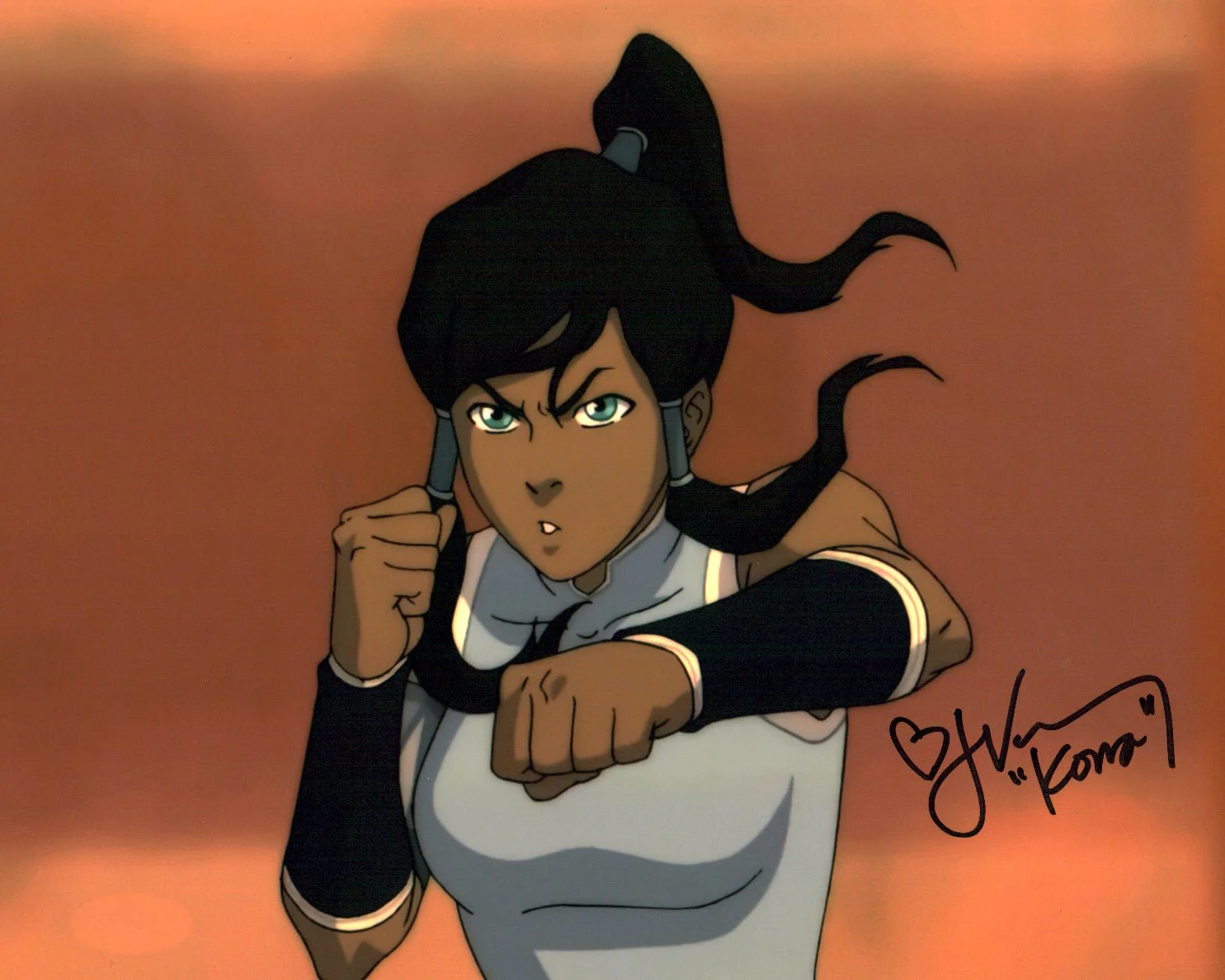 Janet Varney Legend of Korra 8x10 Signed Photo JSA Certified Autograph - Image 2