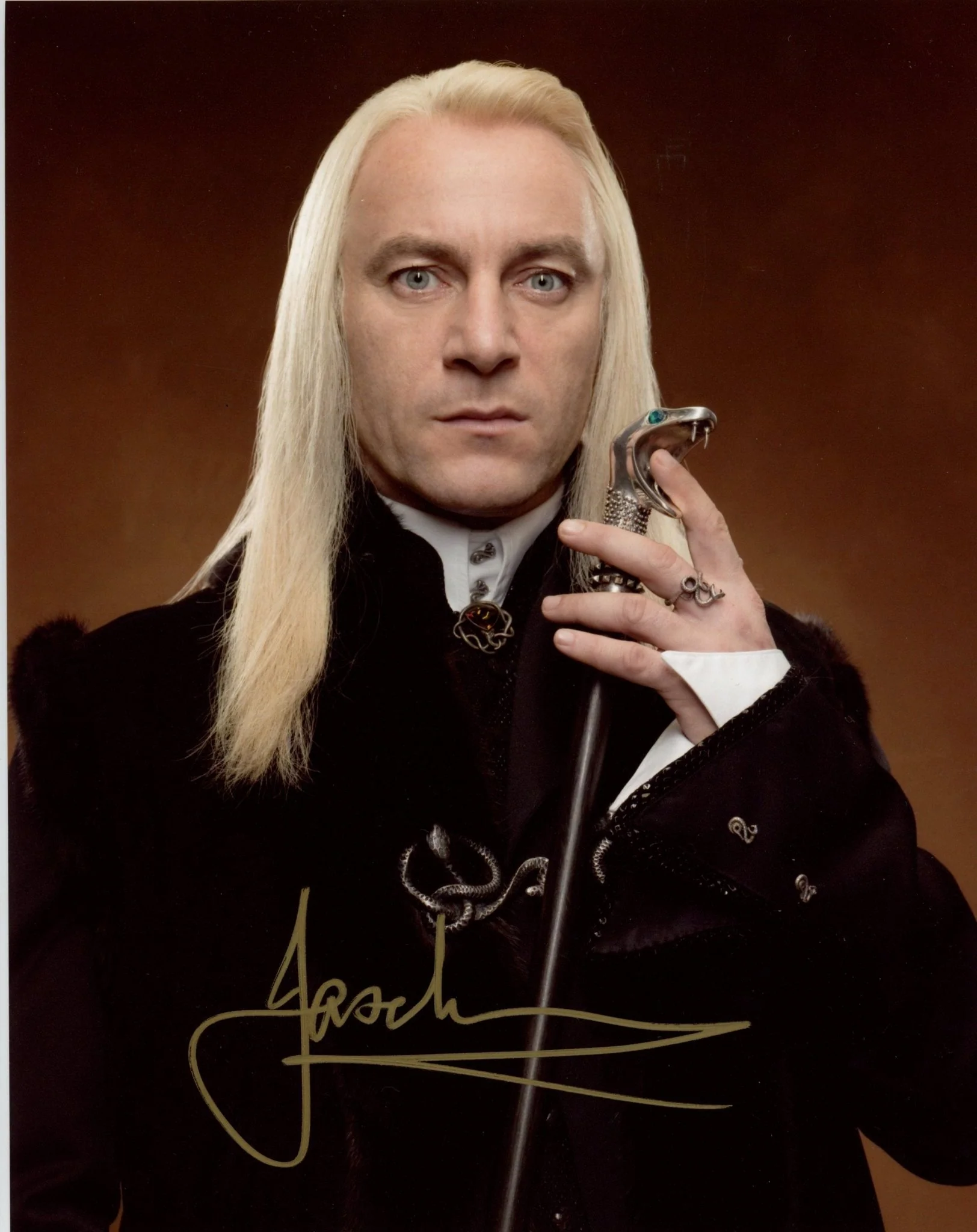 Jason Isaacs Harry Potter 8x10 Signed Photo JSA Certified Autograph - Image 2