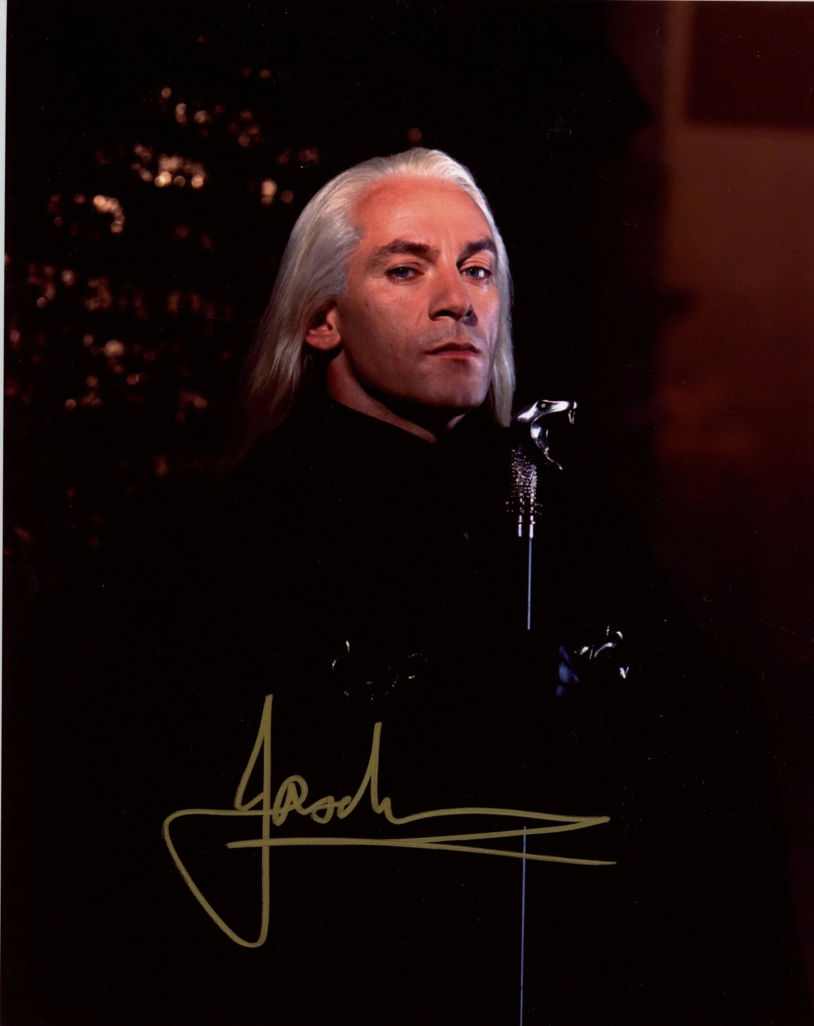 Jason Isaacs Harry Potter 8x10 Signed Photo JSA Certified Autograph - Image 2