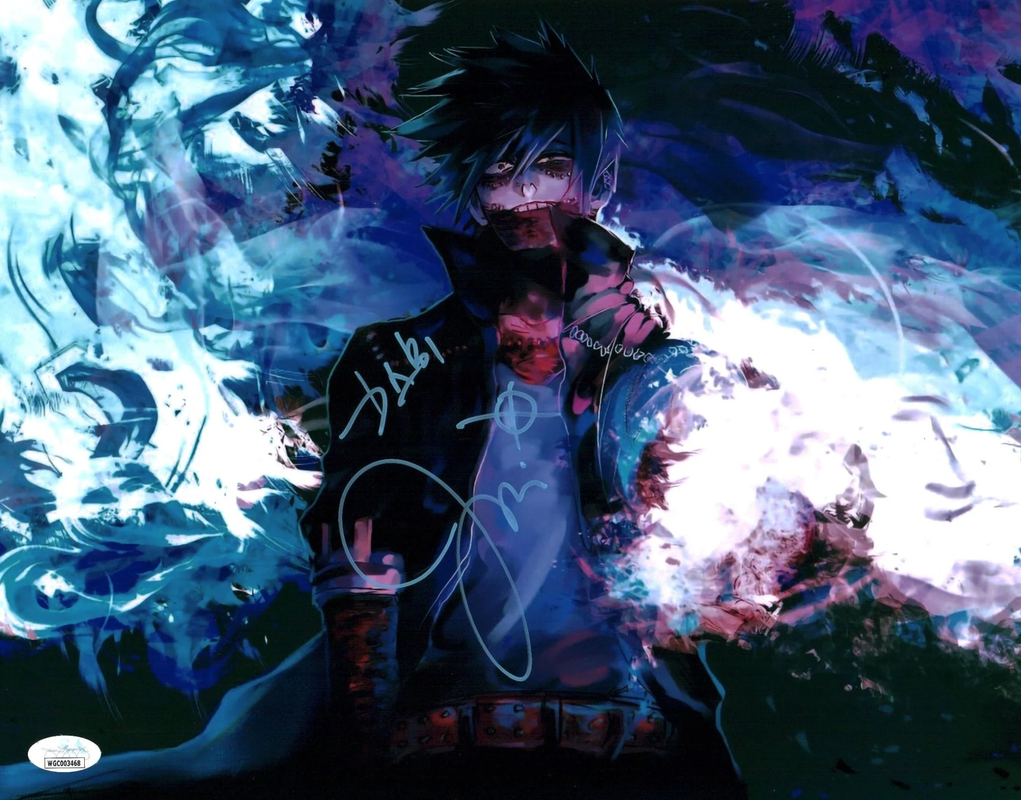 Jason Liebrecht My Hero Academia 11x14 Signed Photo Poster JSA Certified Autograph - Image 2
