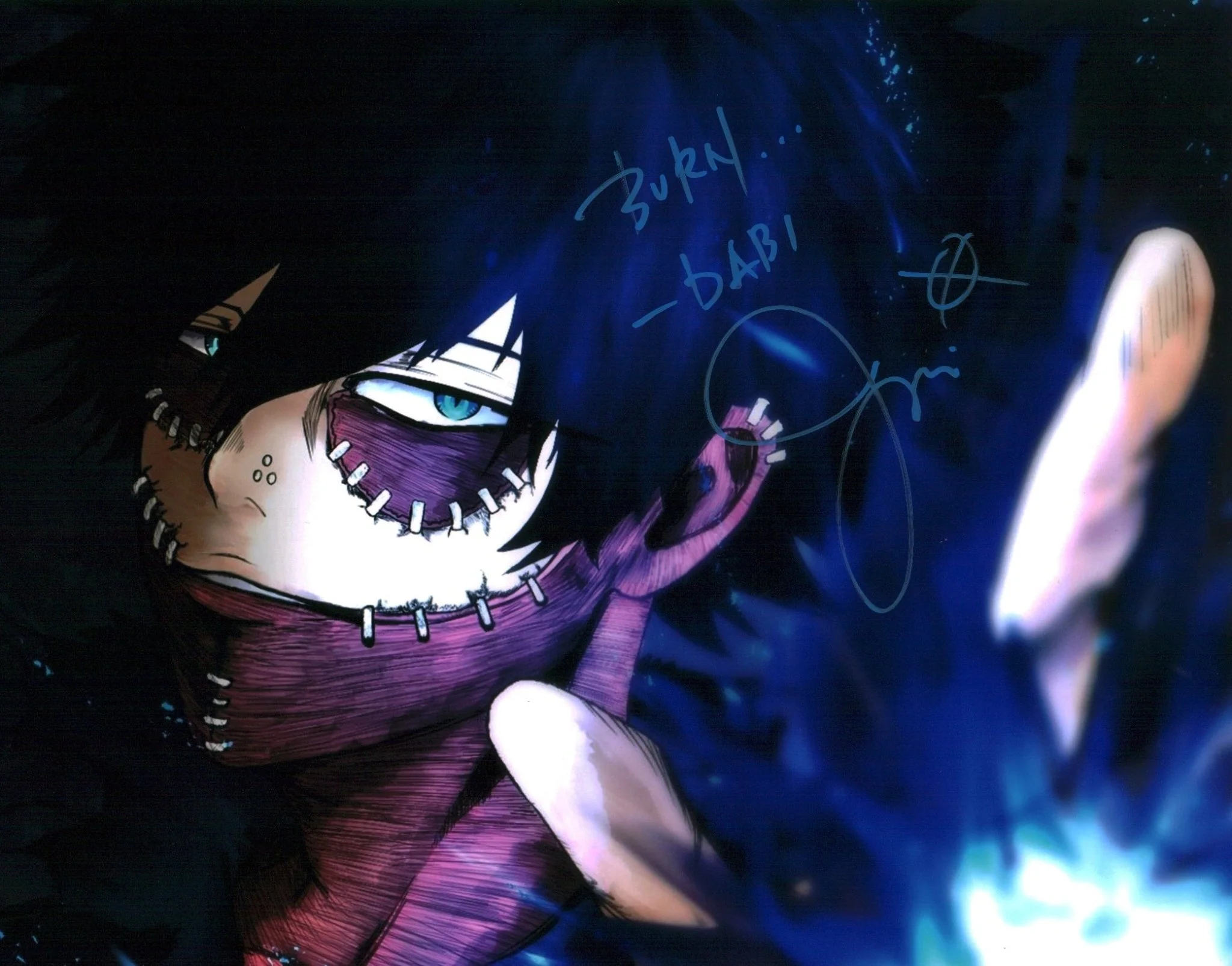 Jason Liebrecht My Hero Academia 11x14 Signed Photo JSA Certified Autograph - Image 3