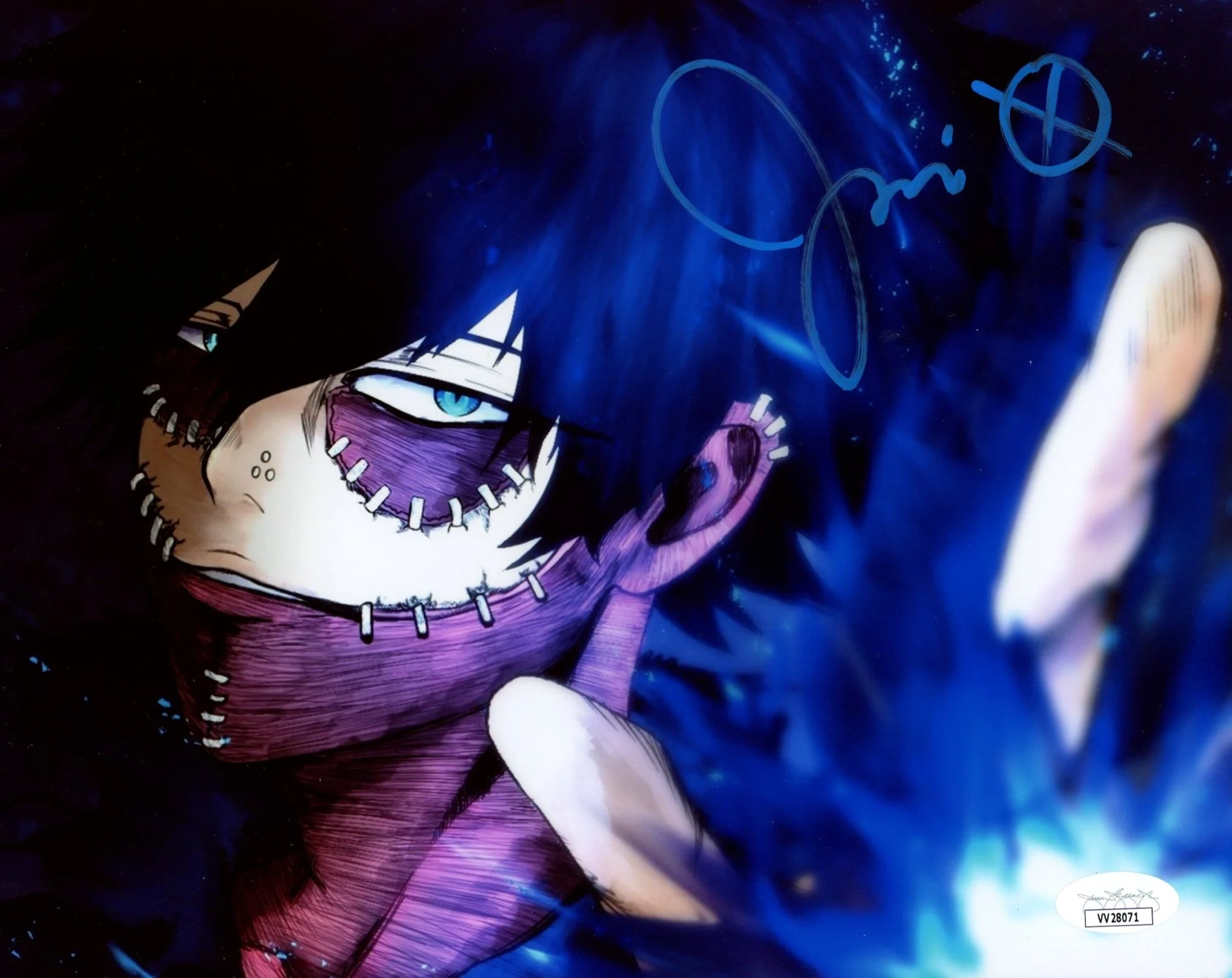 Jason Liebrecht My Hero Academia 8x10 Signed Photo JSA Certified Autograph - Image 4