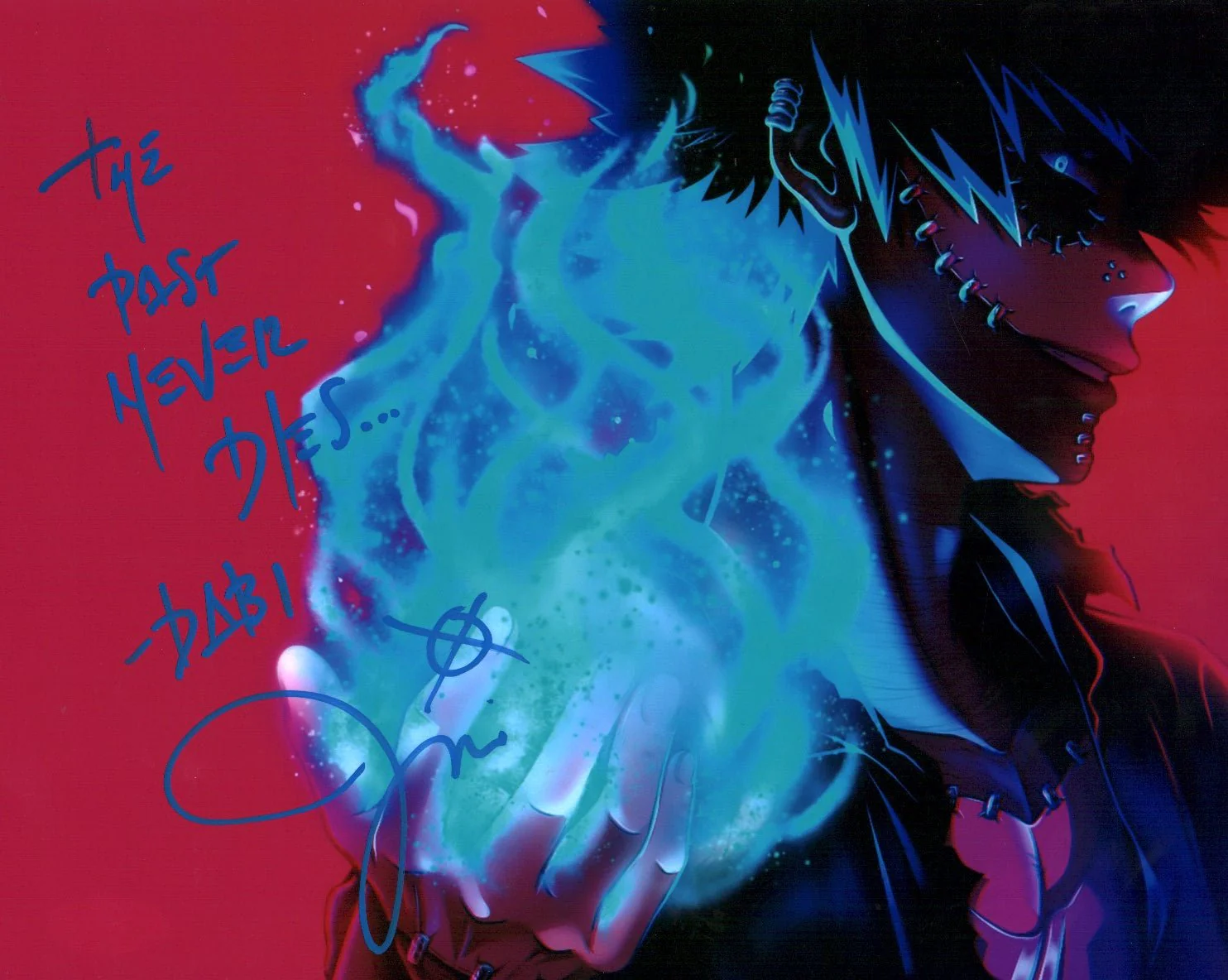 Jason Liebrecht My Hero Academia 8x10 Signed Photo JSA Certified Autograph - Image 2