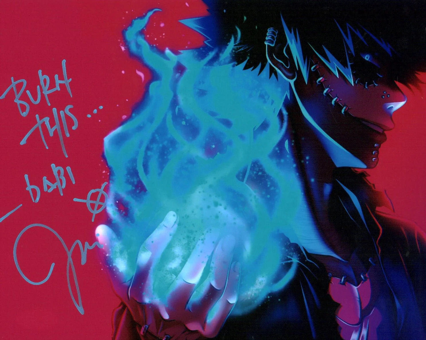 Jason Liebrecht My Hero Academia 8x10 Signed Photo JSA Certified Autograph - Image 5