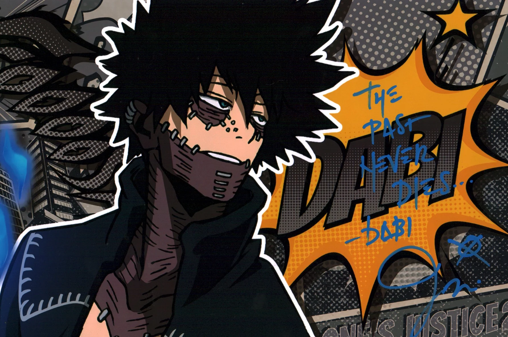 Jason Liebrecht My Hero Academia 8x12 Signed Photo JSA COA Certified Autograph - Image 2