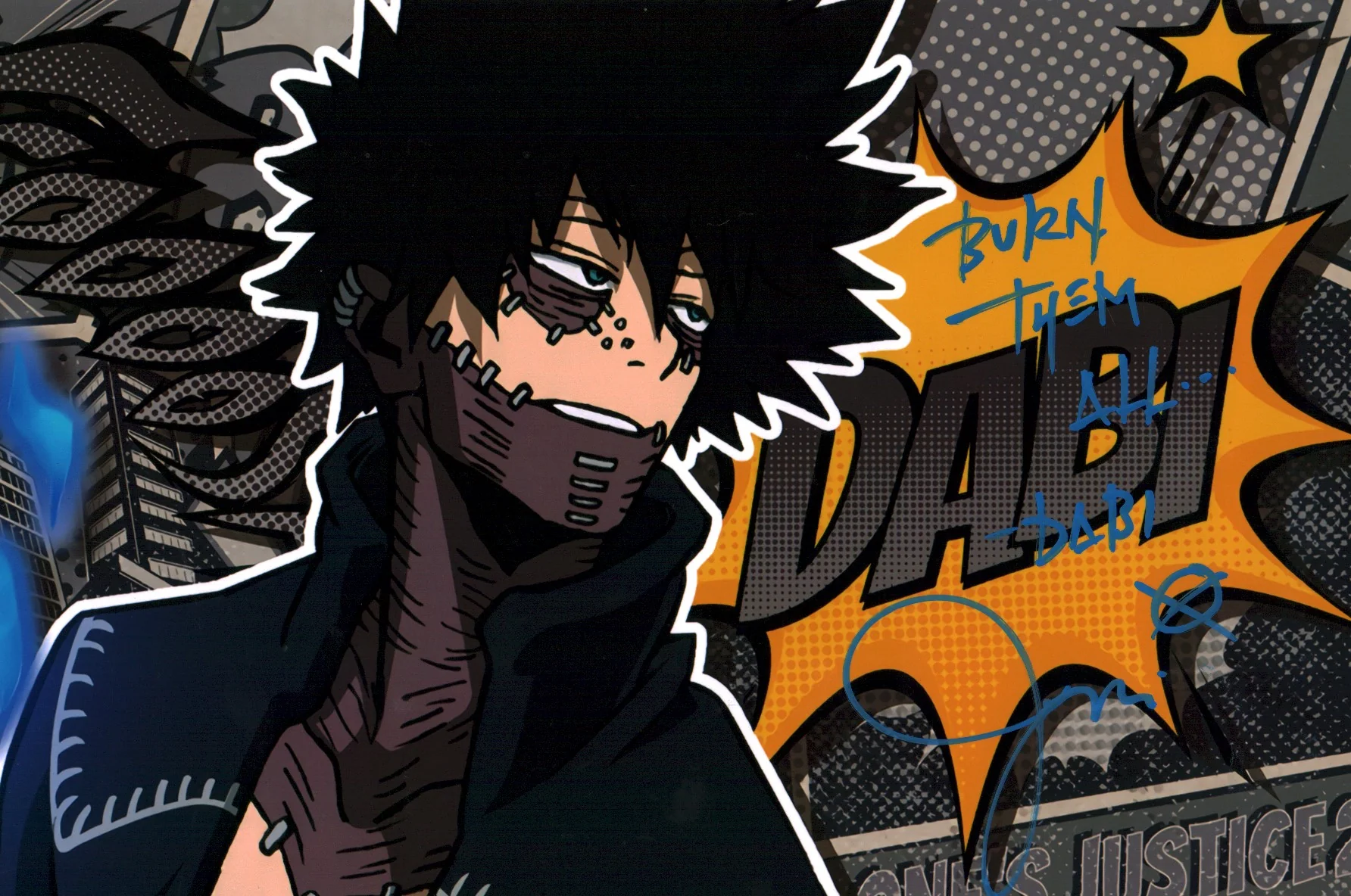 Jason Liebrecht My Hero Academia 8x12 Signed Photo JSA COA Certified Autograph - Image 3