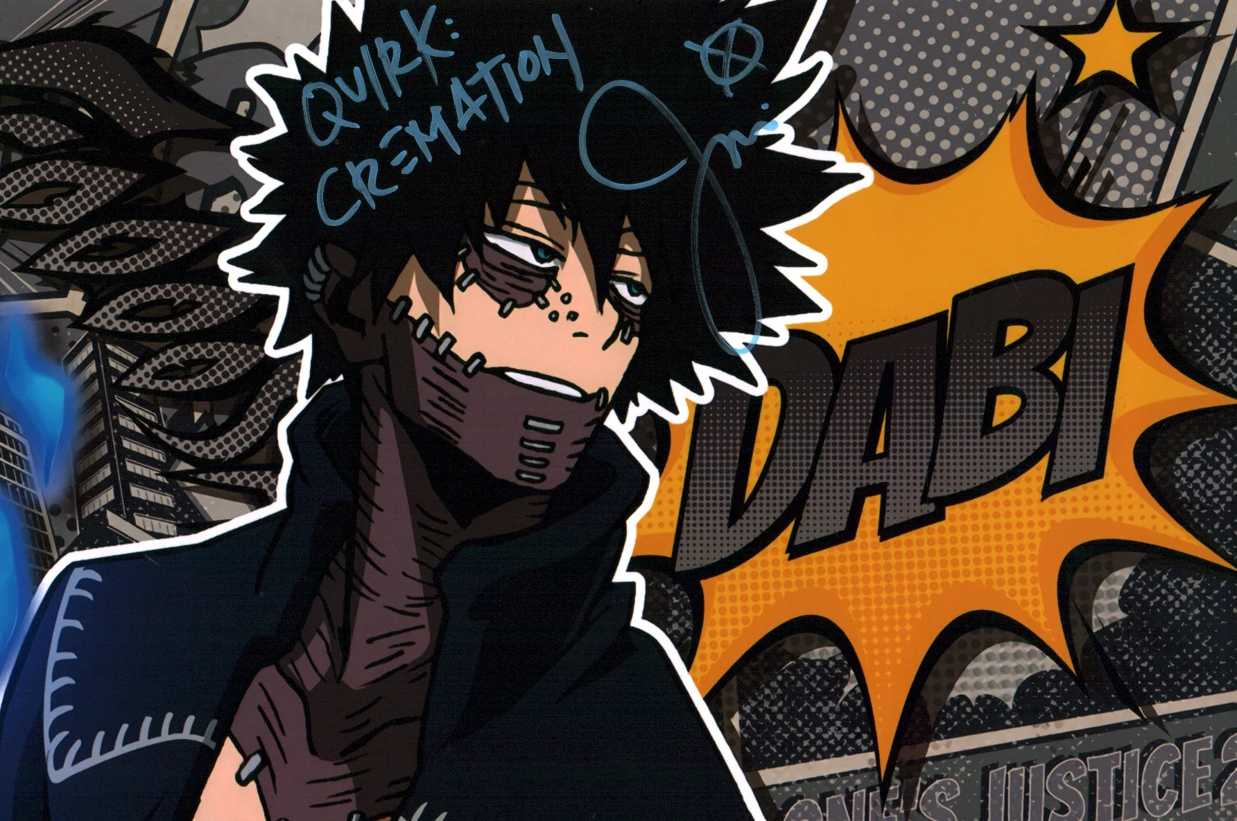 Jason Liebrecht My Hero Academia 8x12 Signed Photo JSA COA Certified Autograph - Image 4