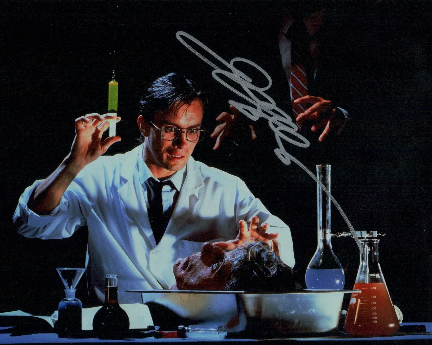 Jeffrey Combs Re-Animator 8x10 Signed Photo JSA Certified Autograph - Image 2