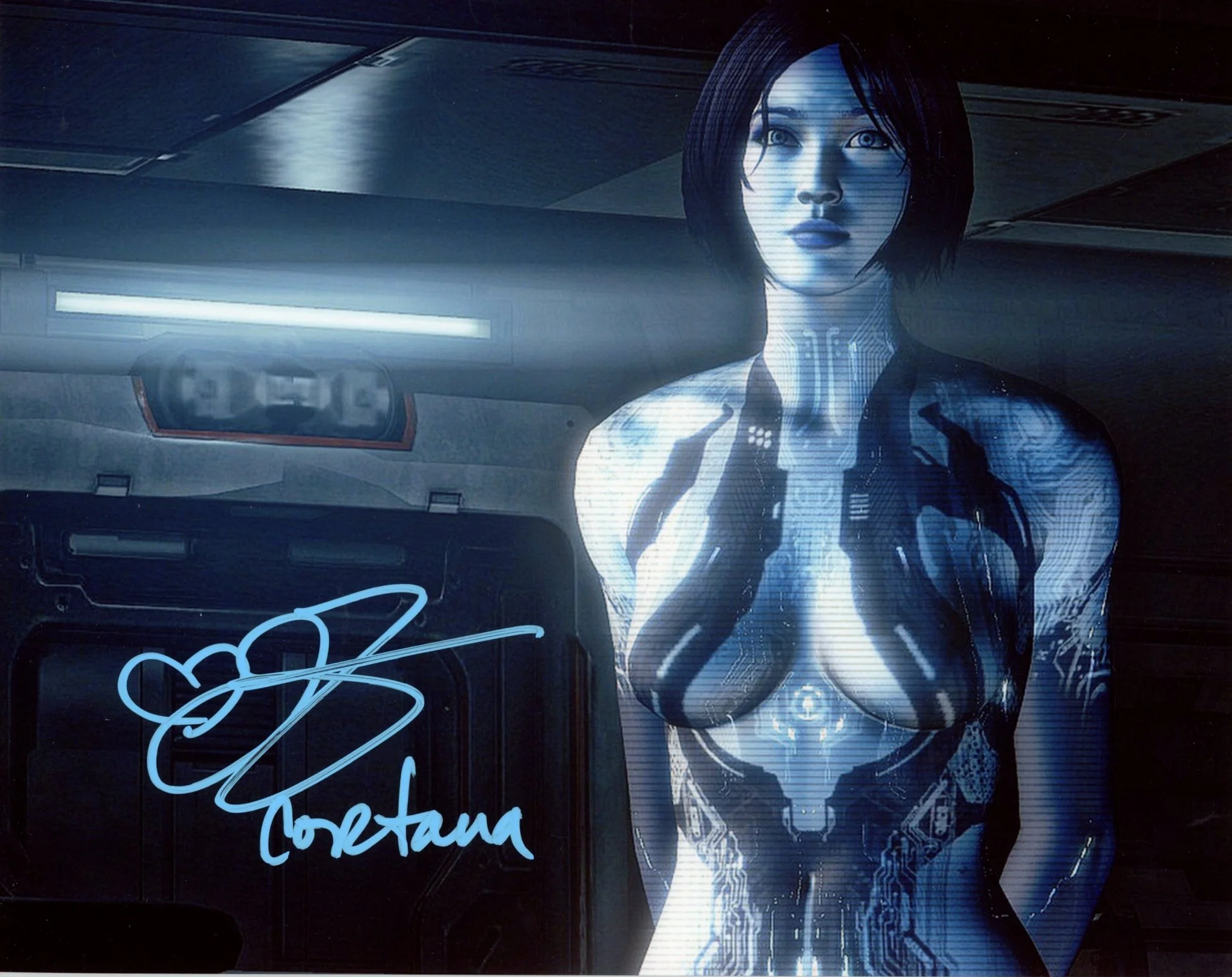Jen Taylor Cortana Halo 8x10 Signed Photo JSA Certified Autograph - Image 2