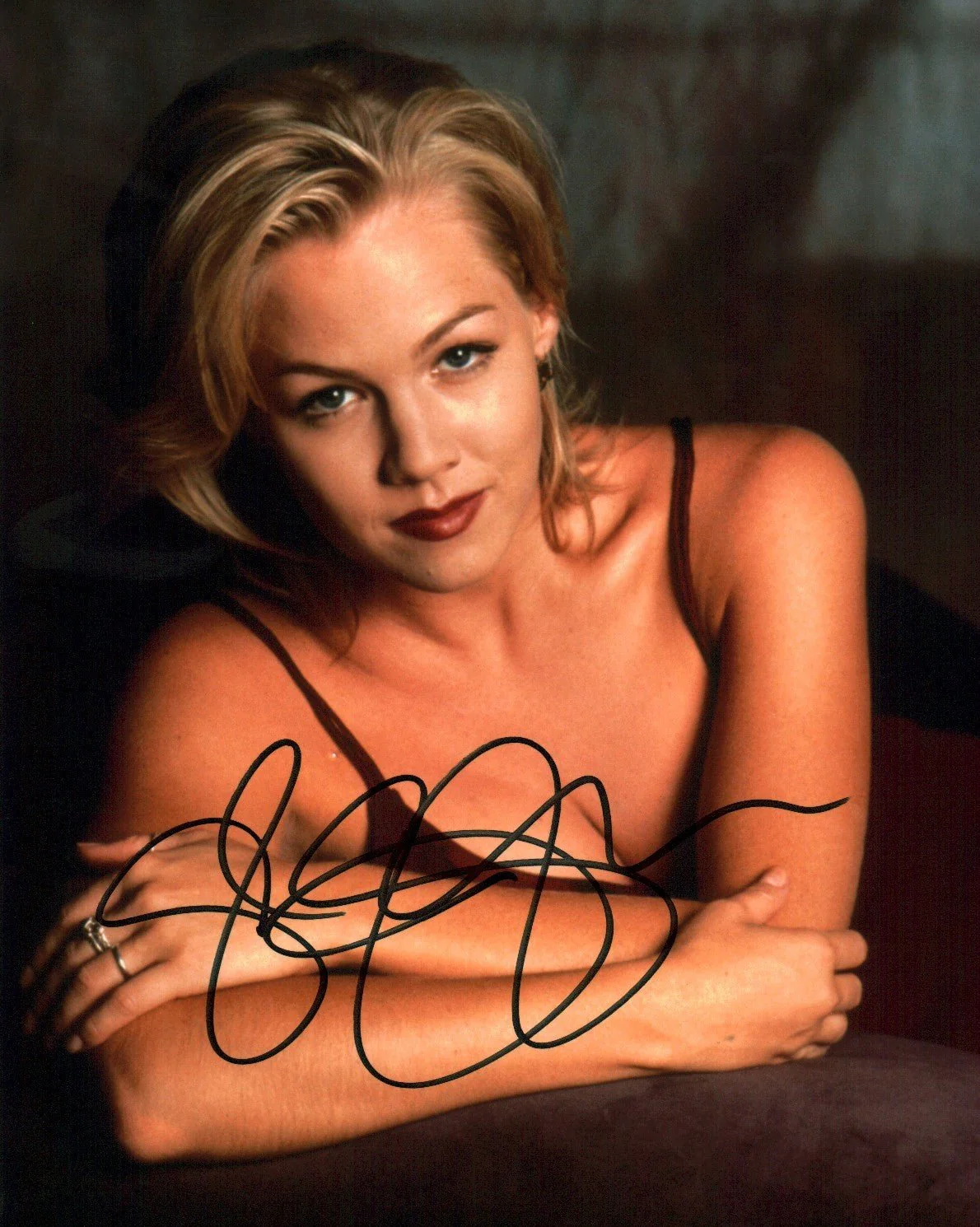 Jennie Garth Beverly Hills 9021011x17 Signed Photo Poster JSA Certified Autograph