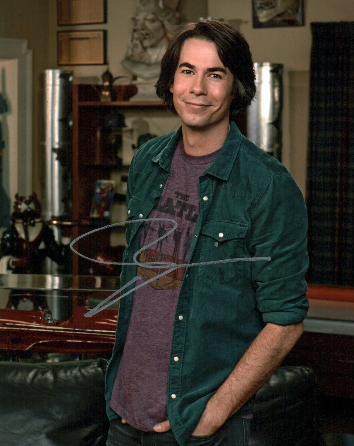 Jerry Trainor Wendell & Vinnie 8x10 Signed Photo JSA Certified Autograph - Image 2