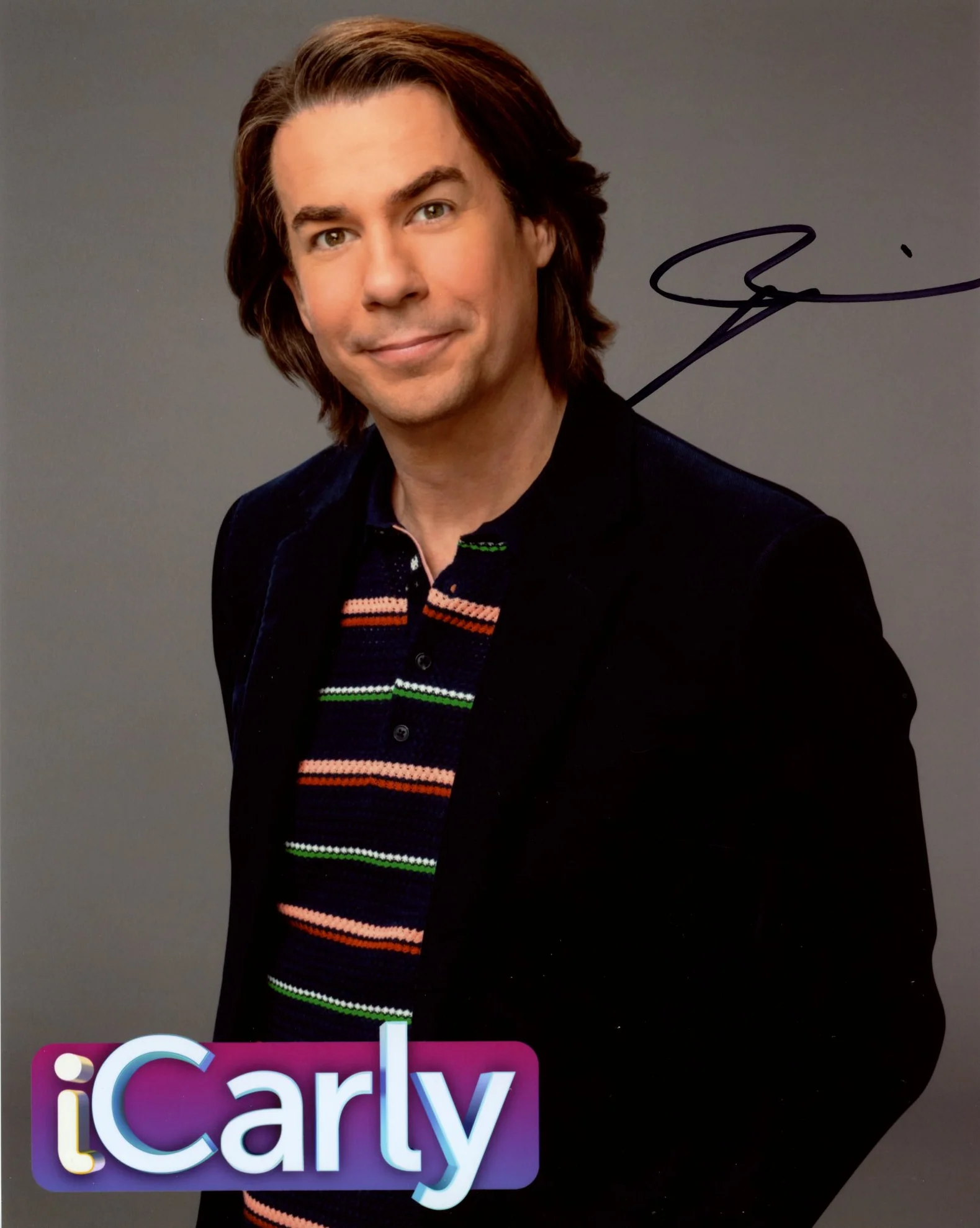 Jerry Trainor iCarly 8x10 Signed Photo JSA Certified Autograph - Image 3