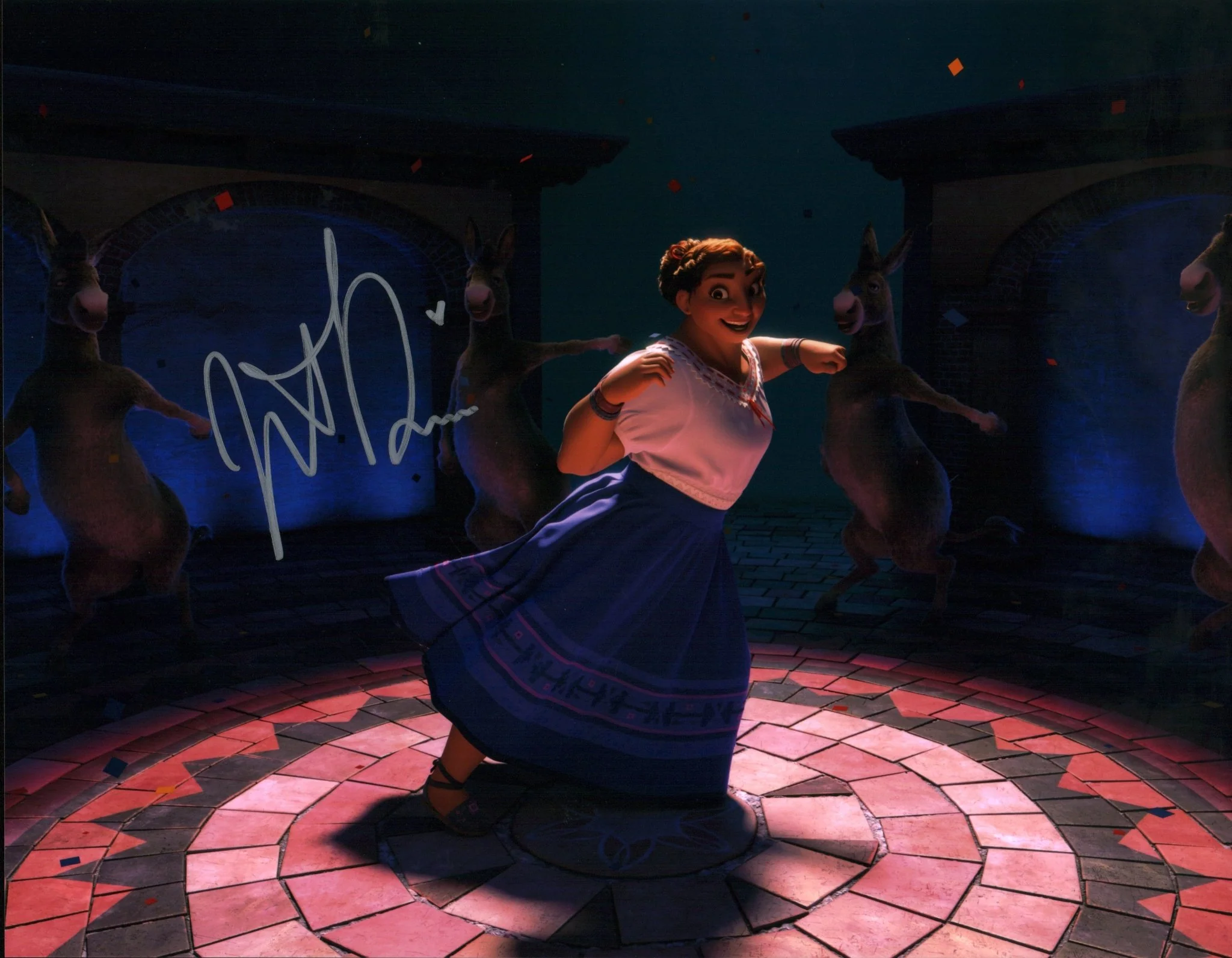 Jessica Darrow Disney Encanto 11x14 Signed Photo Poster JSA Certified Autograph - Image 2