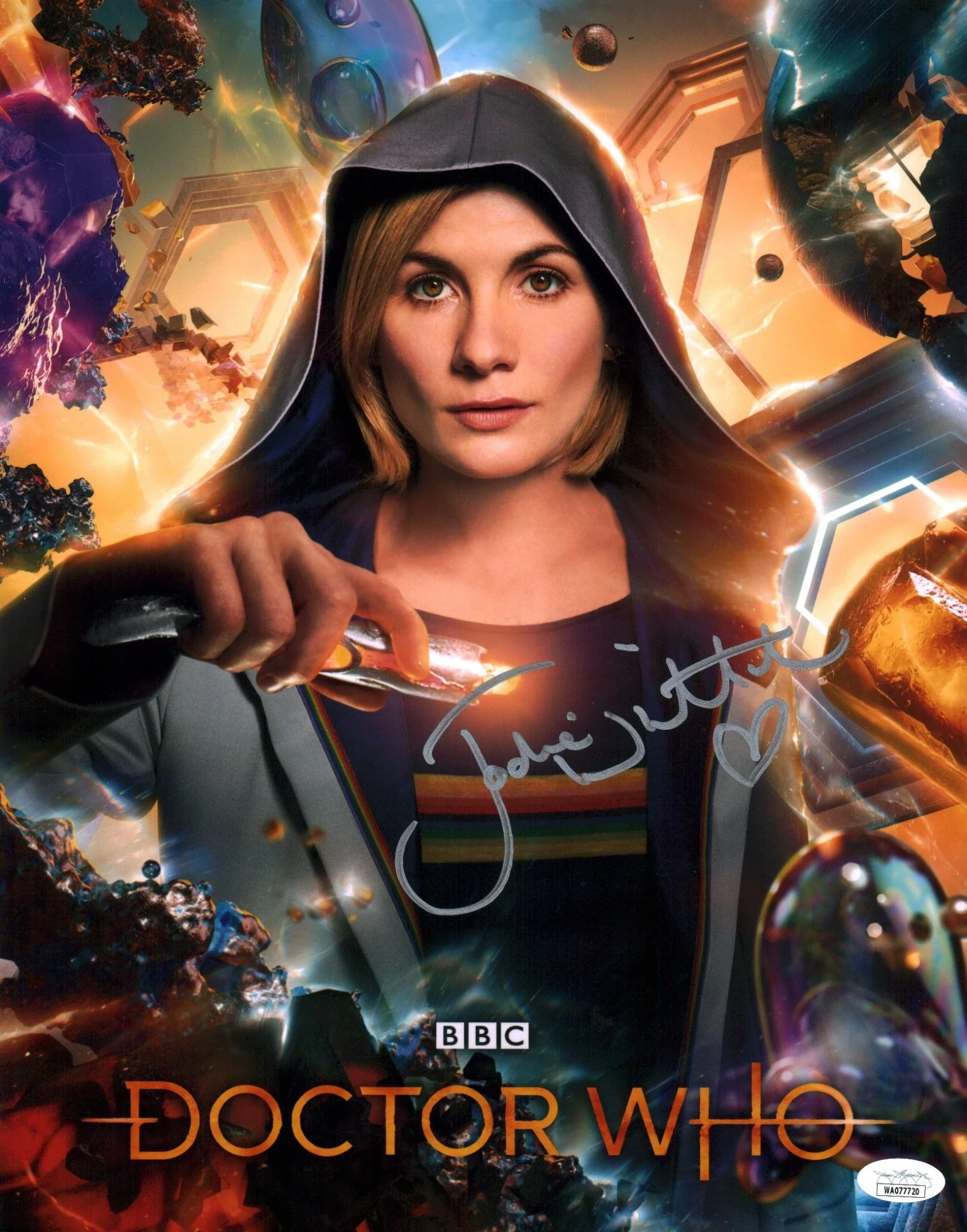 Jodie Whittaker Doctor Who 11x14 Signed Photo Poster JSA Certified Autograph - Image 2