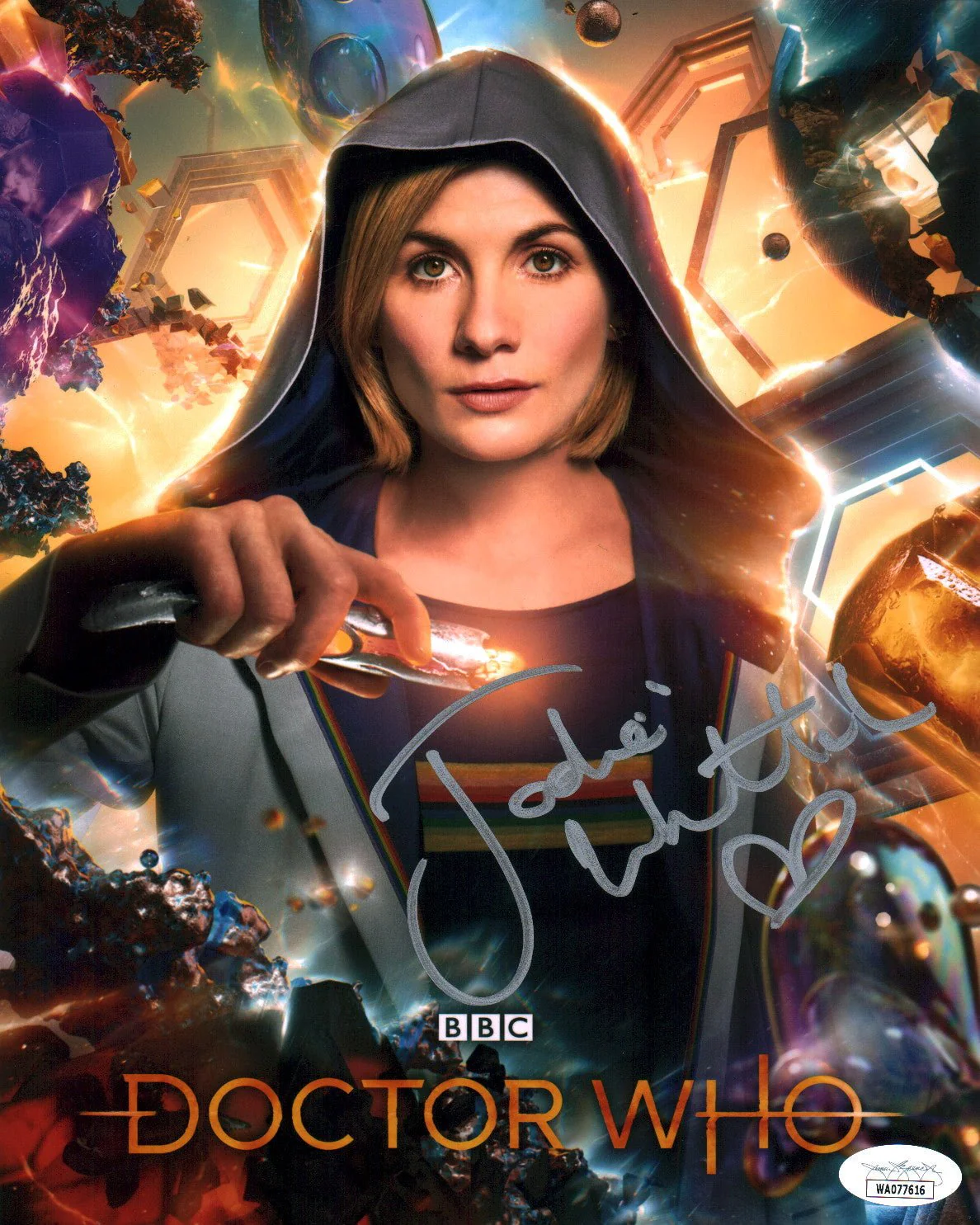 Jodie Whittaker Doctor Who 8x10 Signed Photo JSA Certified Autograph - Image 2