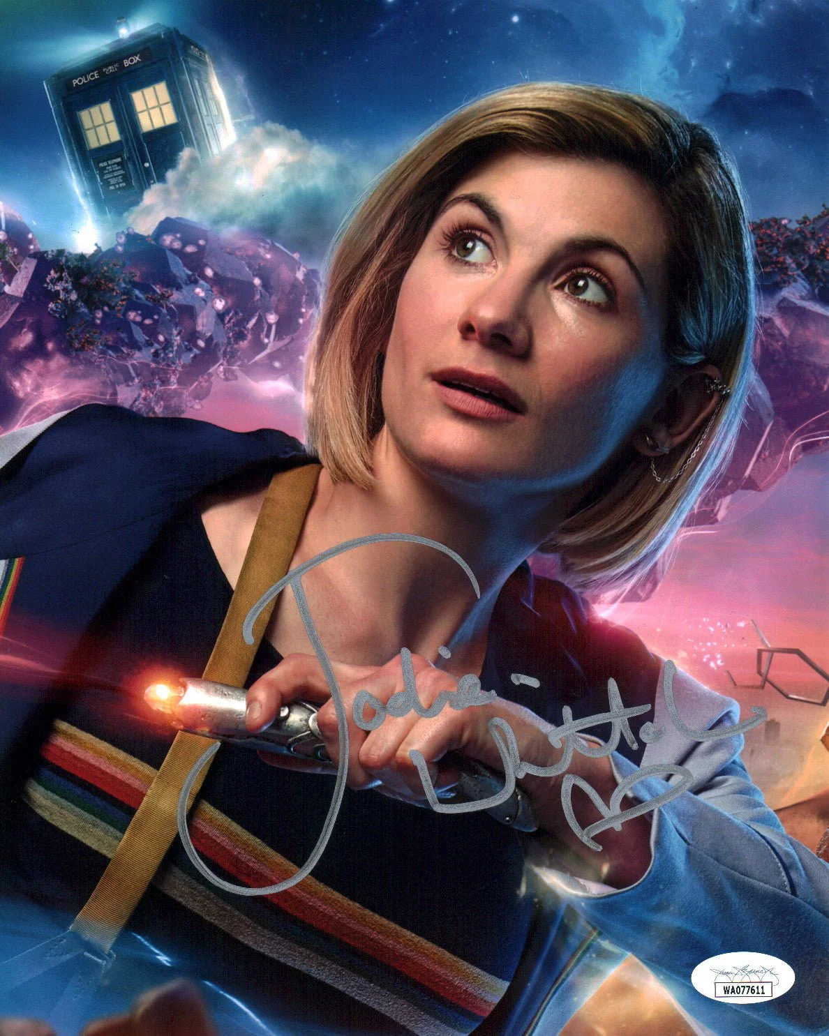 Jodie Whittaker Doctor Who 8x10 Signed Photo JSA Certified Autograph - Image 2