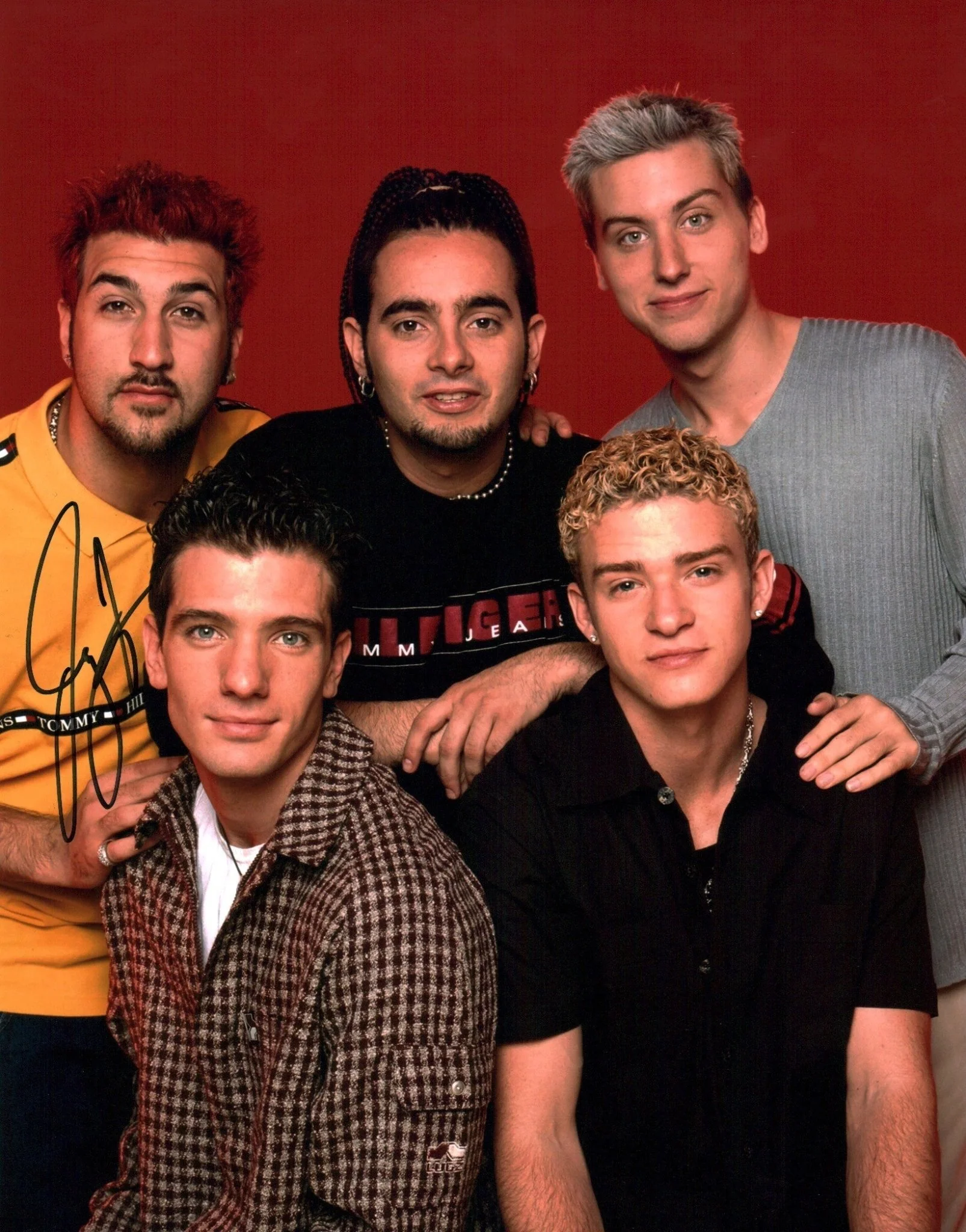Joey Fatone NSYNC 11x14 Photo Signed Autograph JSA Certified Autograph