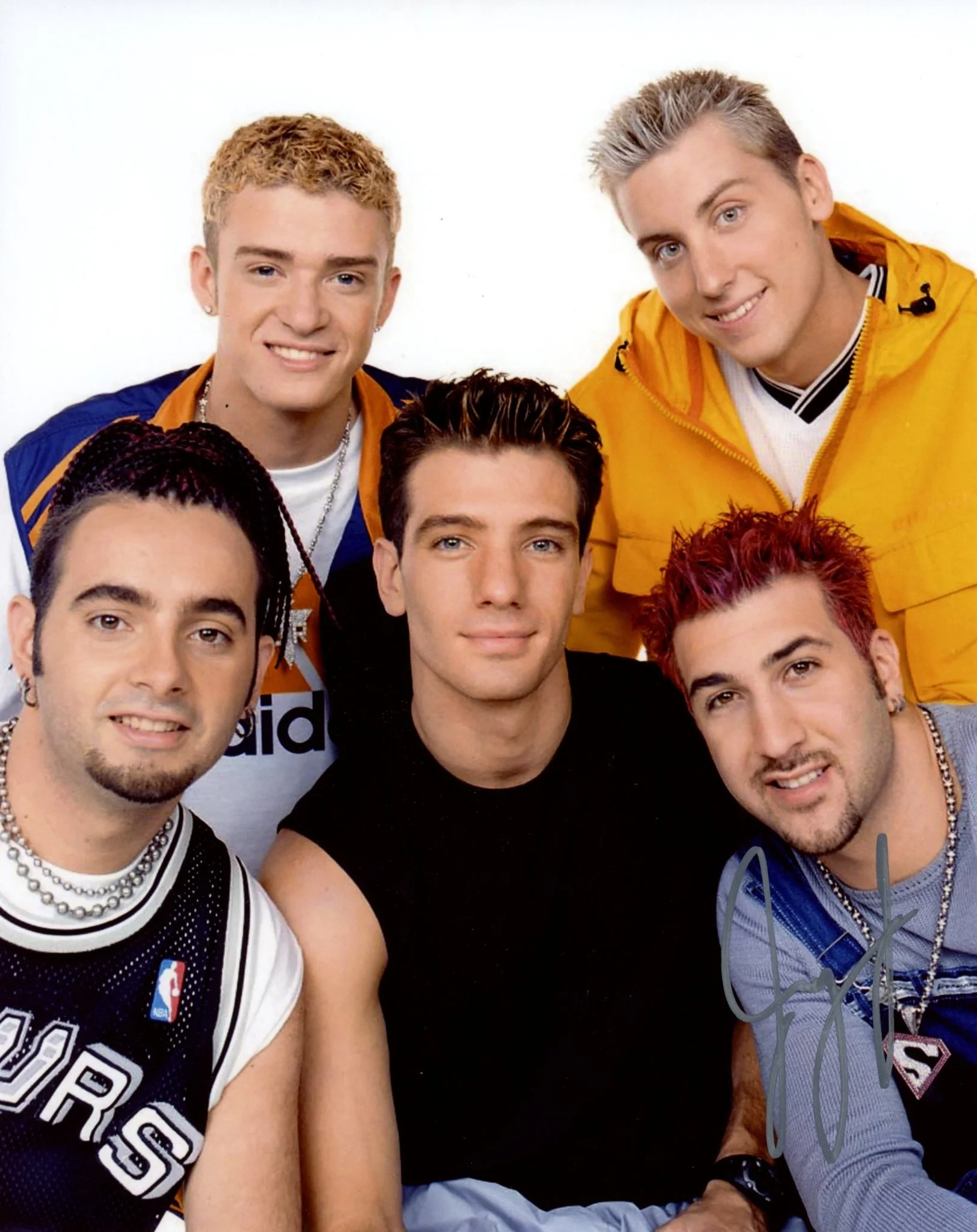 Joey Fatone NSYNC 8x10 Photo Signed Autograph JSA Certified Autograph