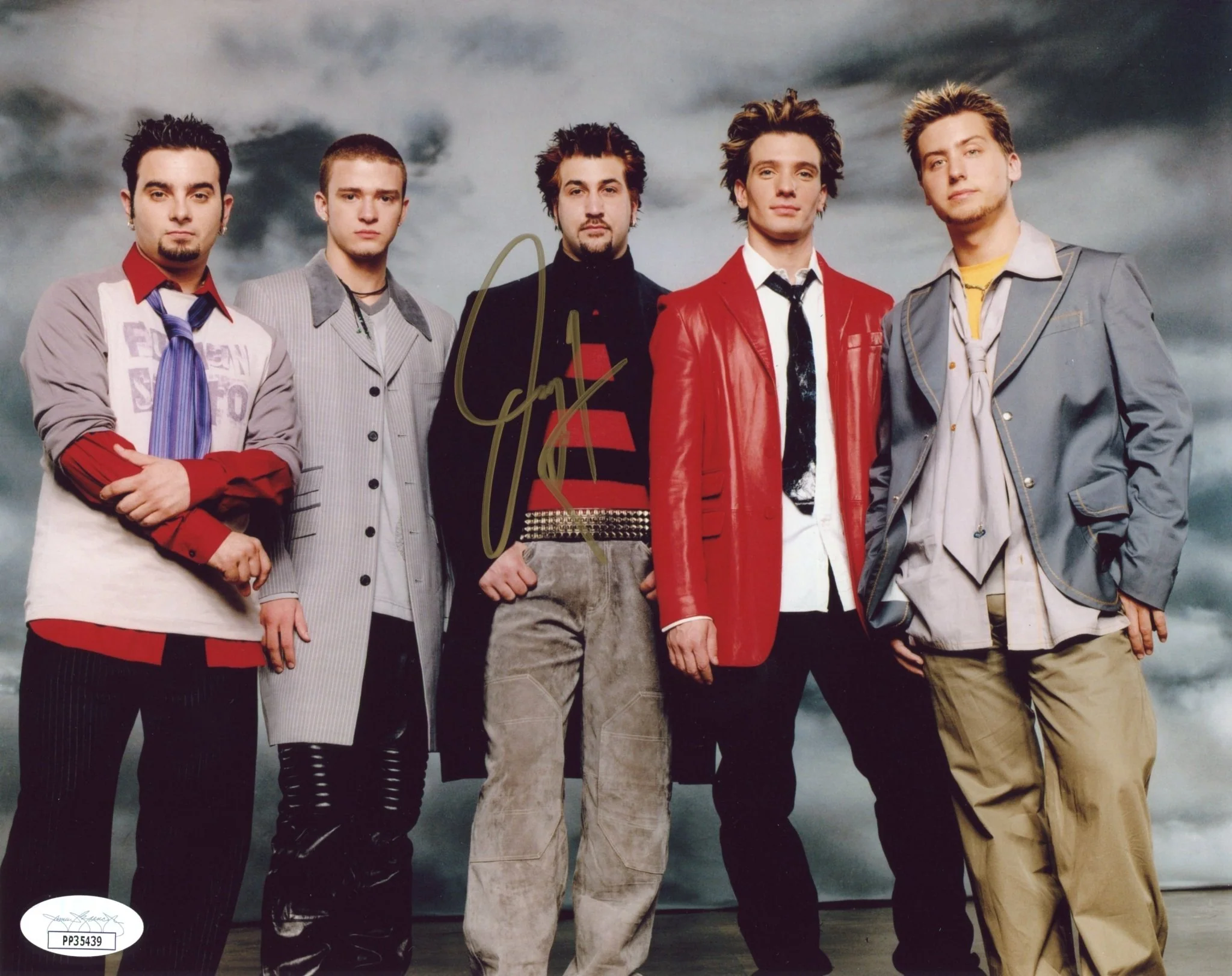 Joey Fatone NSYNC 8x10 Signed Photo JSA Certified Autograph