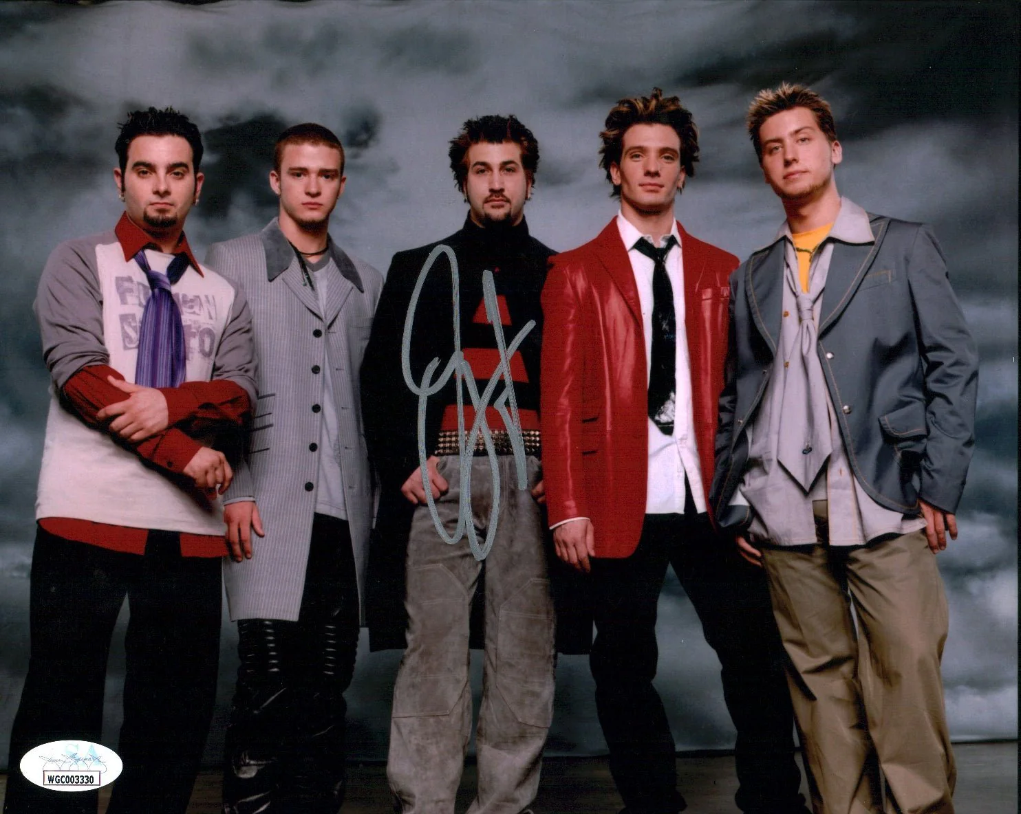 Joey Fatone NSYNC 8x10 Signed Photo JSA Certified Autograph - Image 2