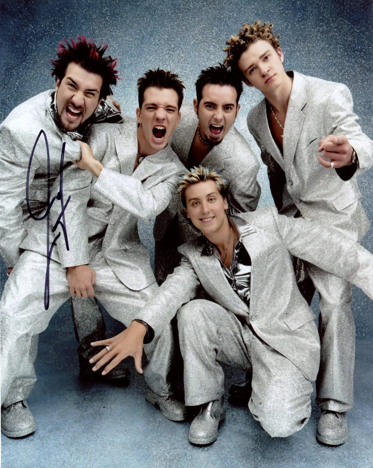 Joey Fatone NSYNC 8x10 Photo Signed JSA Certified Autograph - Image 2