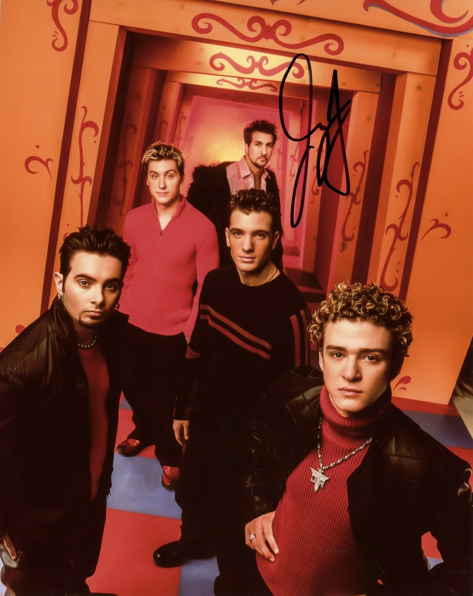 Joey Fatone NSYNC 8x10 Signed Photo JSA Certified Autograph