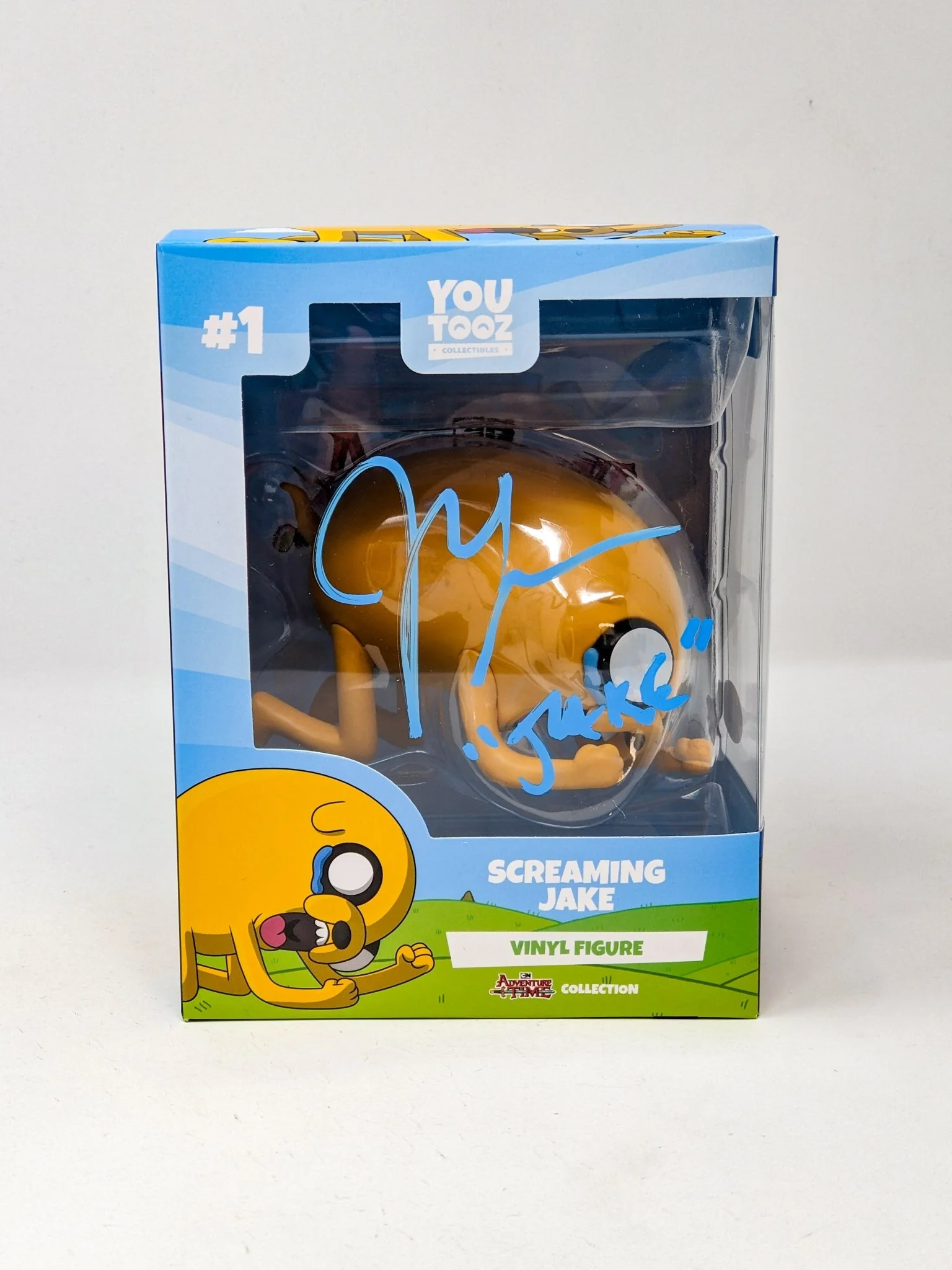 John DiMaggio Screaming Jake Adventure Time Signed Youtooz Collectible Figure JSA Certified Autograph - Image 2