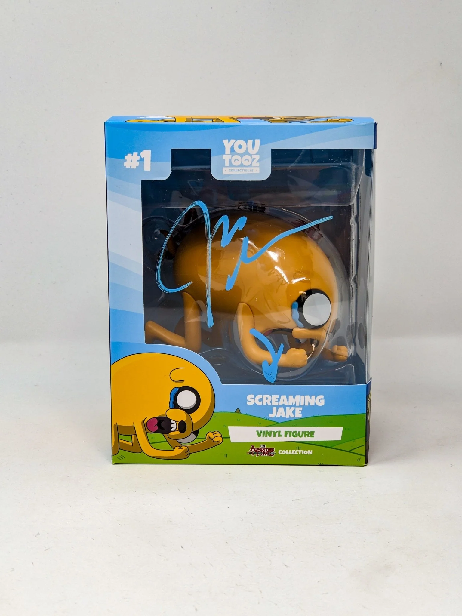 John DiMaggio Screaming Jake Adventure Time Signed Youtooz Collectible Figure JSA Certified Autograph - Image 3
