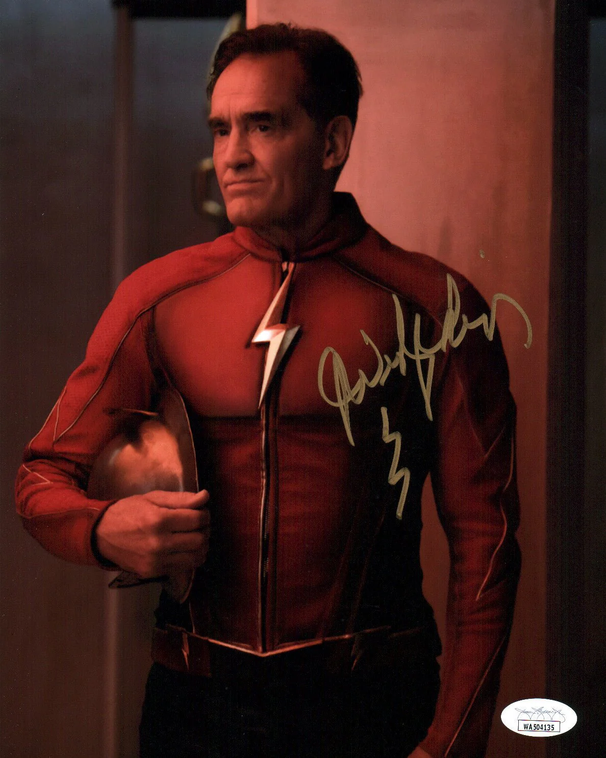 John Wesley Shipp The Flash 8x10 Signed Photo JSA Certified Autograph