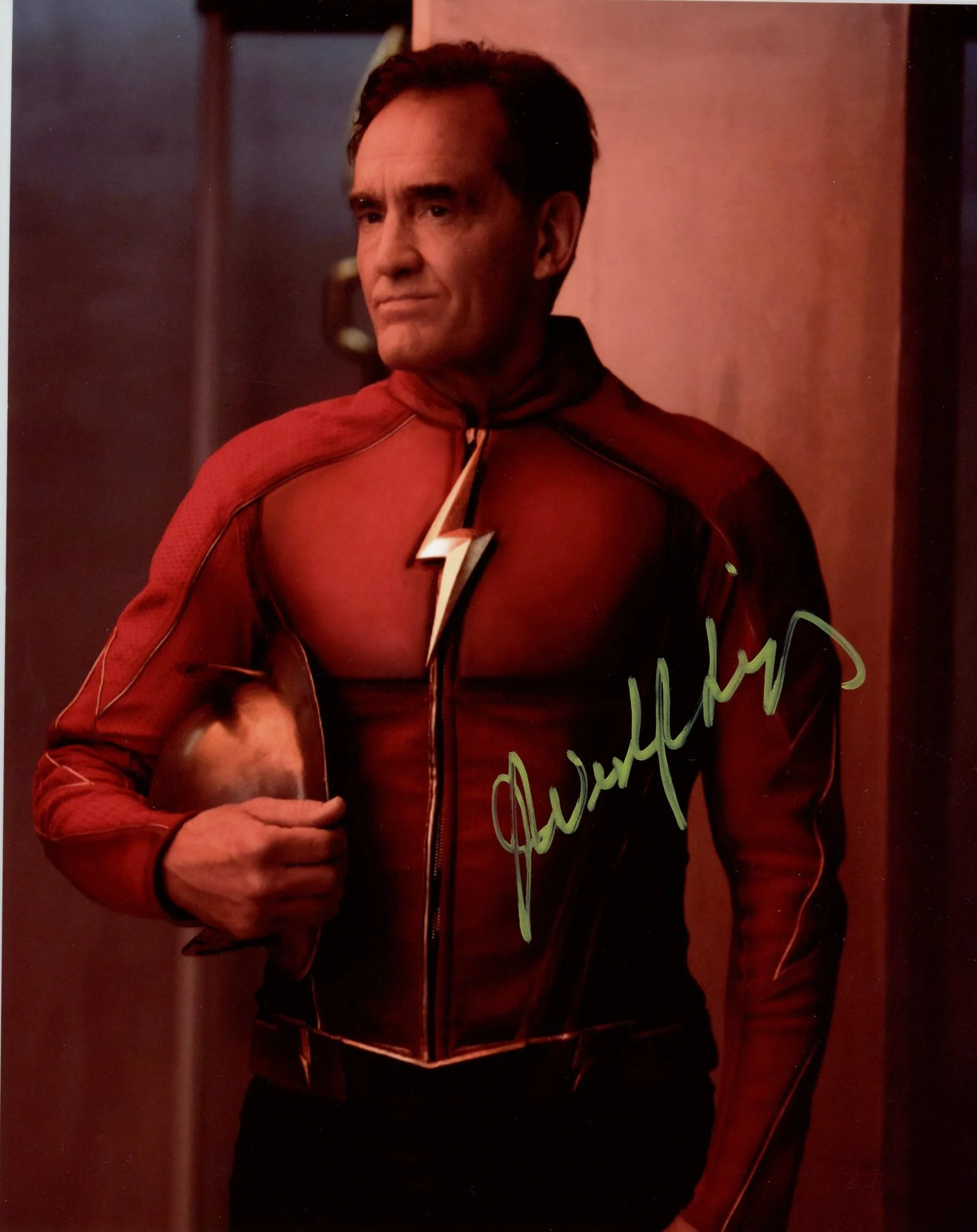 John Wesley Shipp The Flash 8x10 Signed Photo JSA Certified Autograph - Image 4
