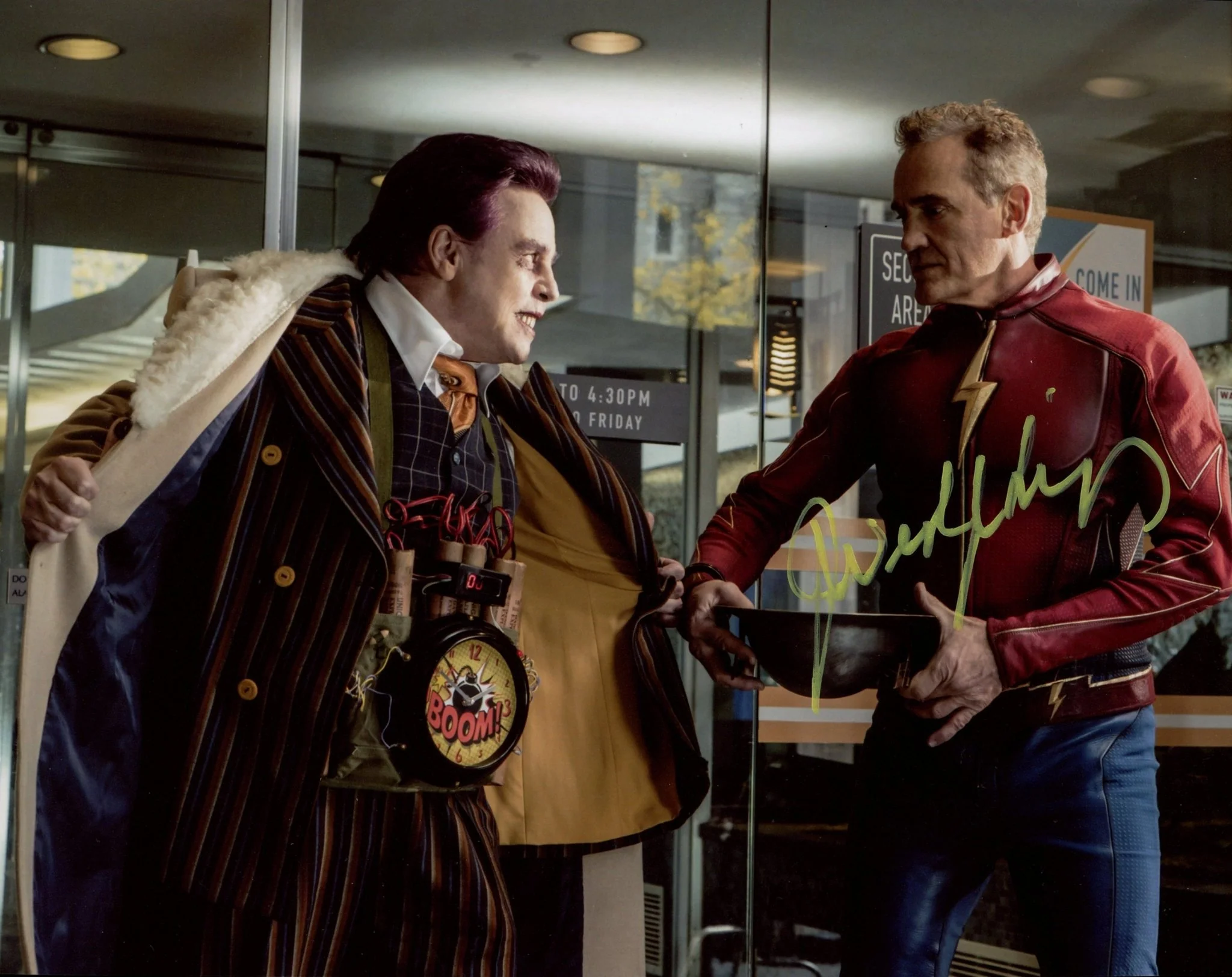 John Wesley Shipp The Flash 8x10 Signed Photo JSA Certified Autograph - Image 3