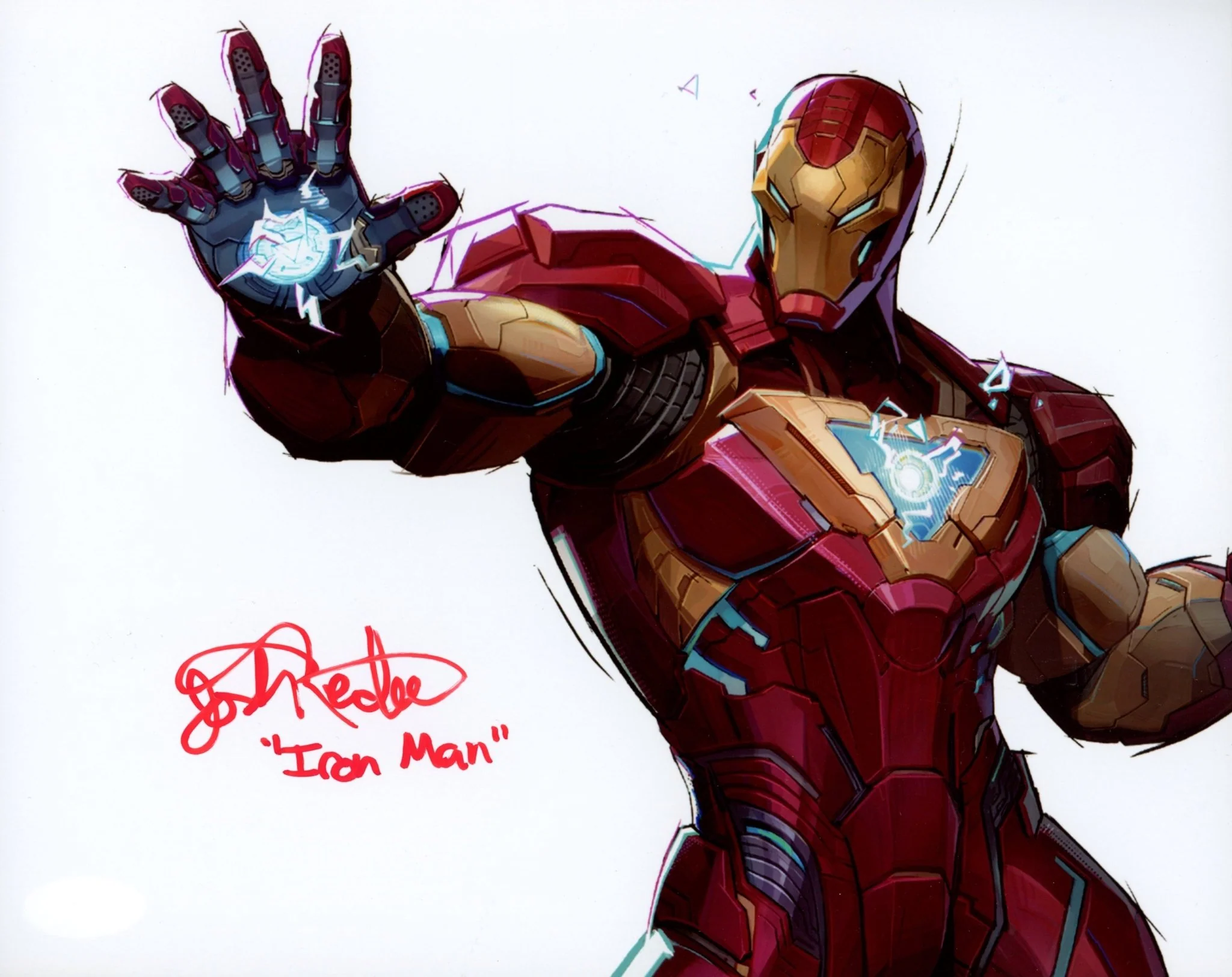 Josh Keaton Marvel 8x10 Signed Photo JSA Certified Autograph