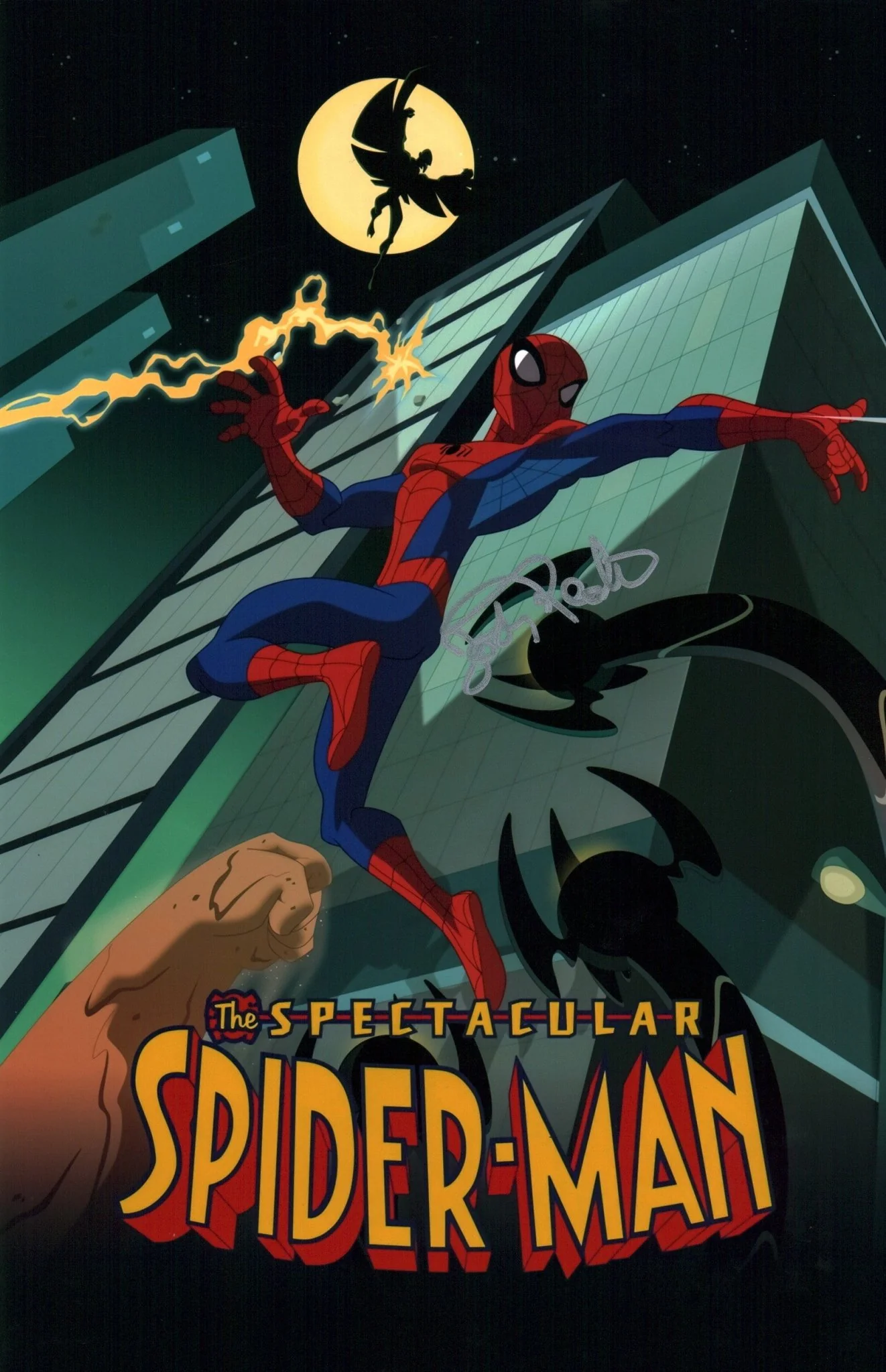 Josh Keaton The Spectacular Spider-Man 11x17 Signed Photo Poster JSA Certified Autograph - Image 2