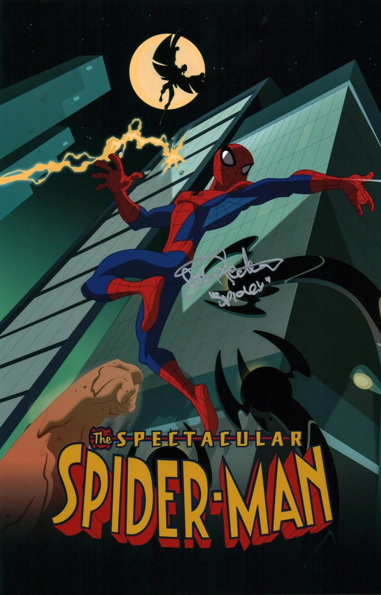 Josh Keaton The Spectacular Spider-Man 11x17 Signed Photo Poster JSA Certified Autograph - Image 3