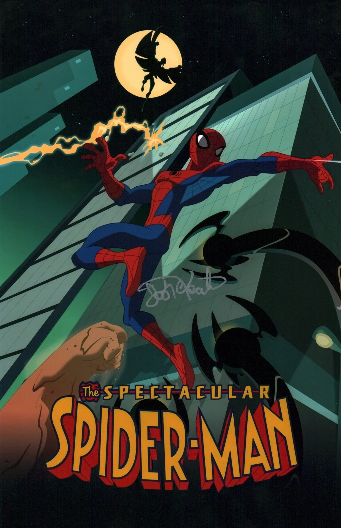 Josh Keaton The Spectacular Spider-Man 11x17 Signed Photo Poster JSA Certified Autograph - Image 4