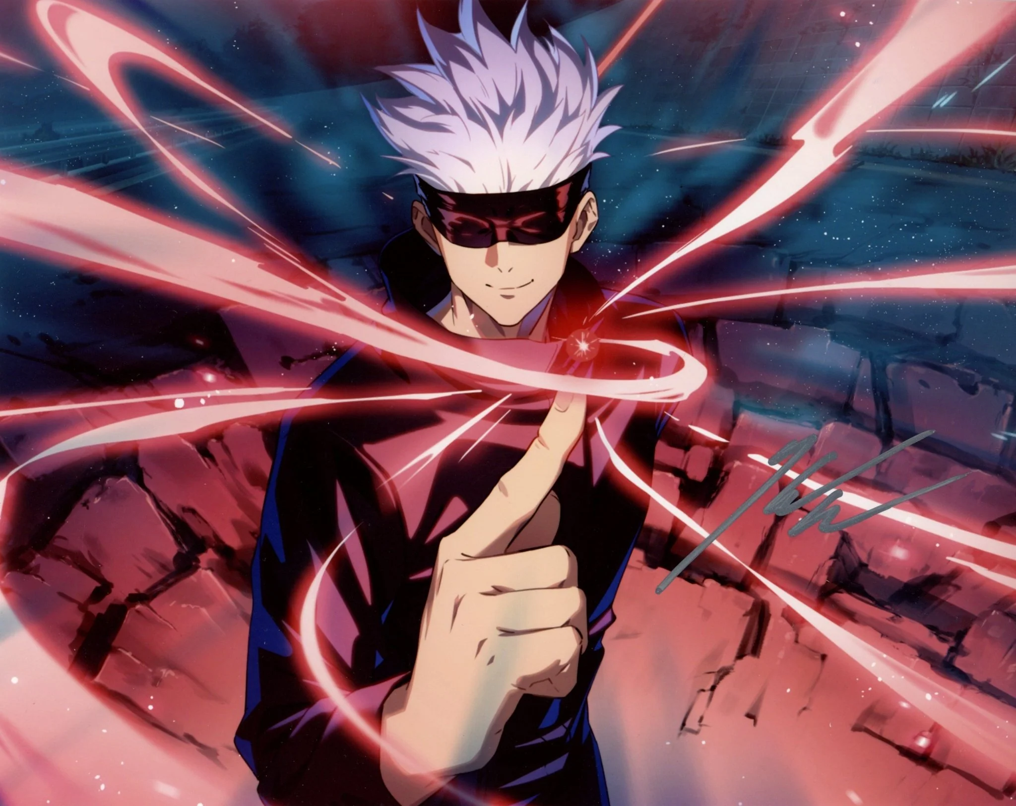 Kaiji Tang Jujutsu Kaisen 8x10 Signed Photo JSA Certified Autograph - Image 2