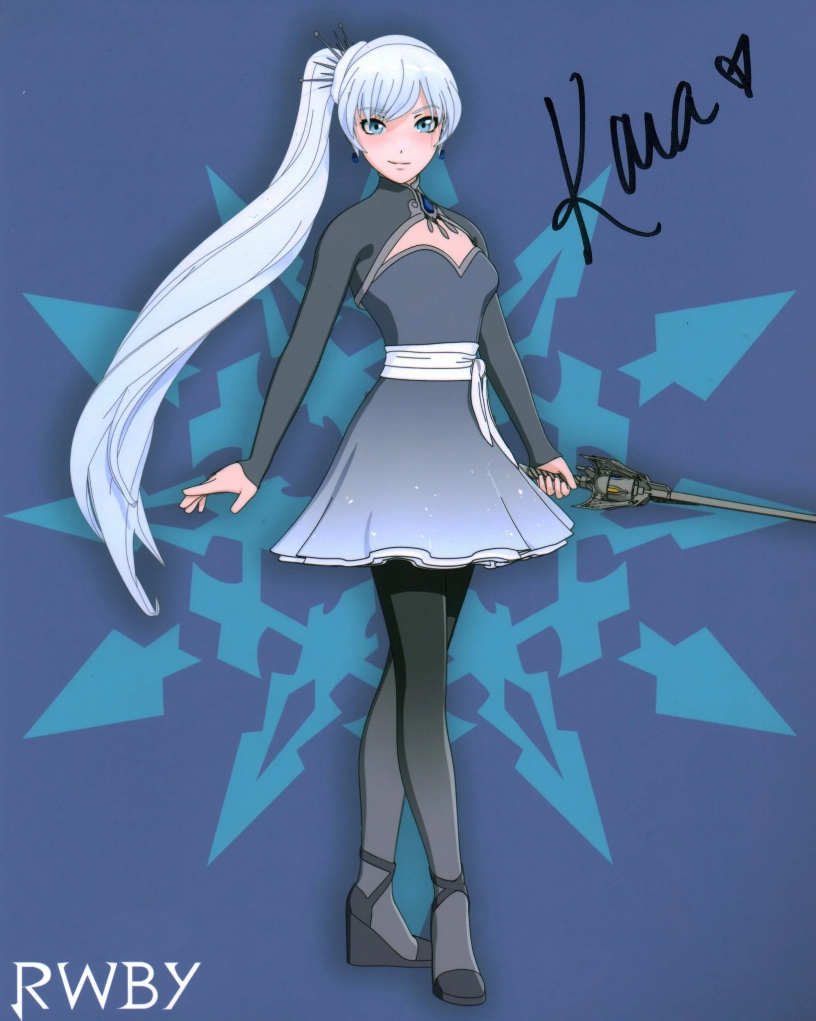 Kara Eberle RWBY 8x10 Signed Photo JSA Certified Autograph - Image 3