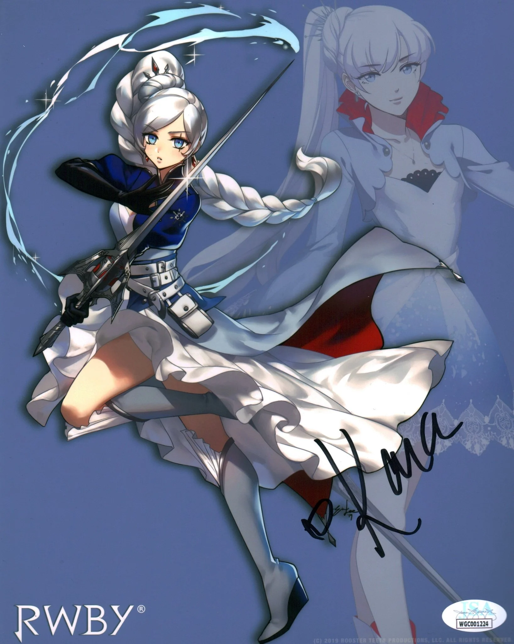 Kara Eberle RWBY 8x10 Photo Signed JSA Certified Autographed - Image 2