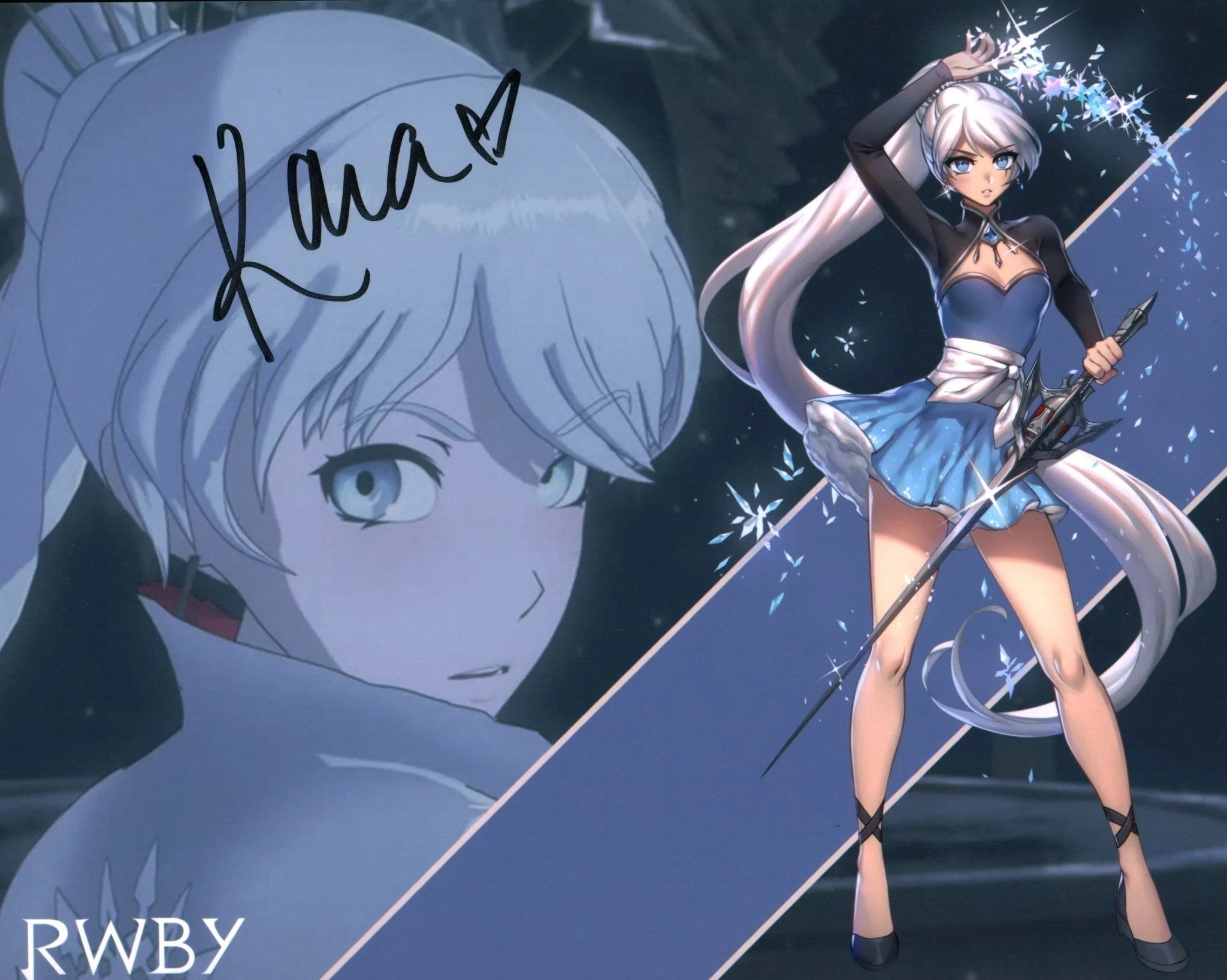Kara Eberle RWBY 8x10 Signed Photo JSA Certified Autograph - Image 2