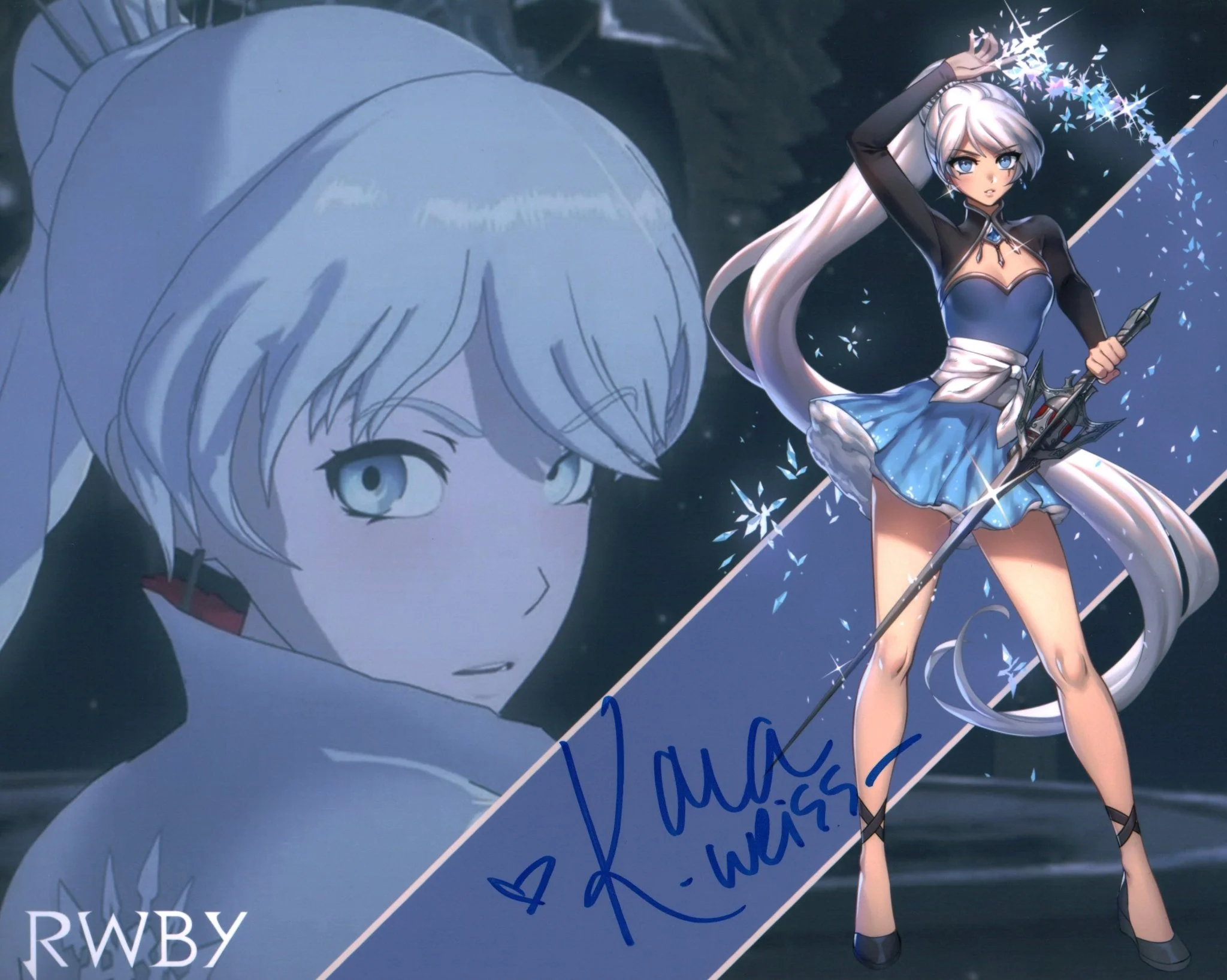 Kara Eberle RWBY 8x10 Signed Photo JSA Certified Autograph - Image 3