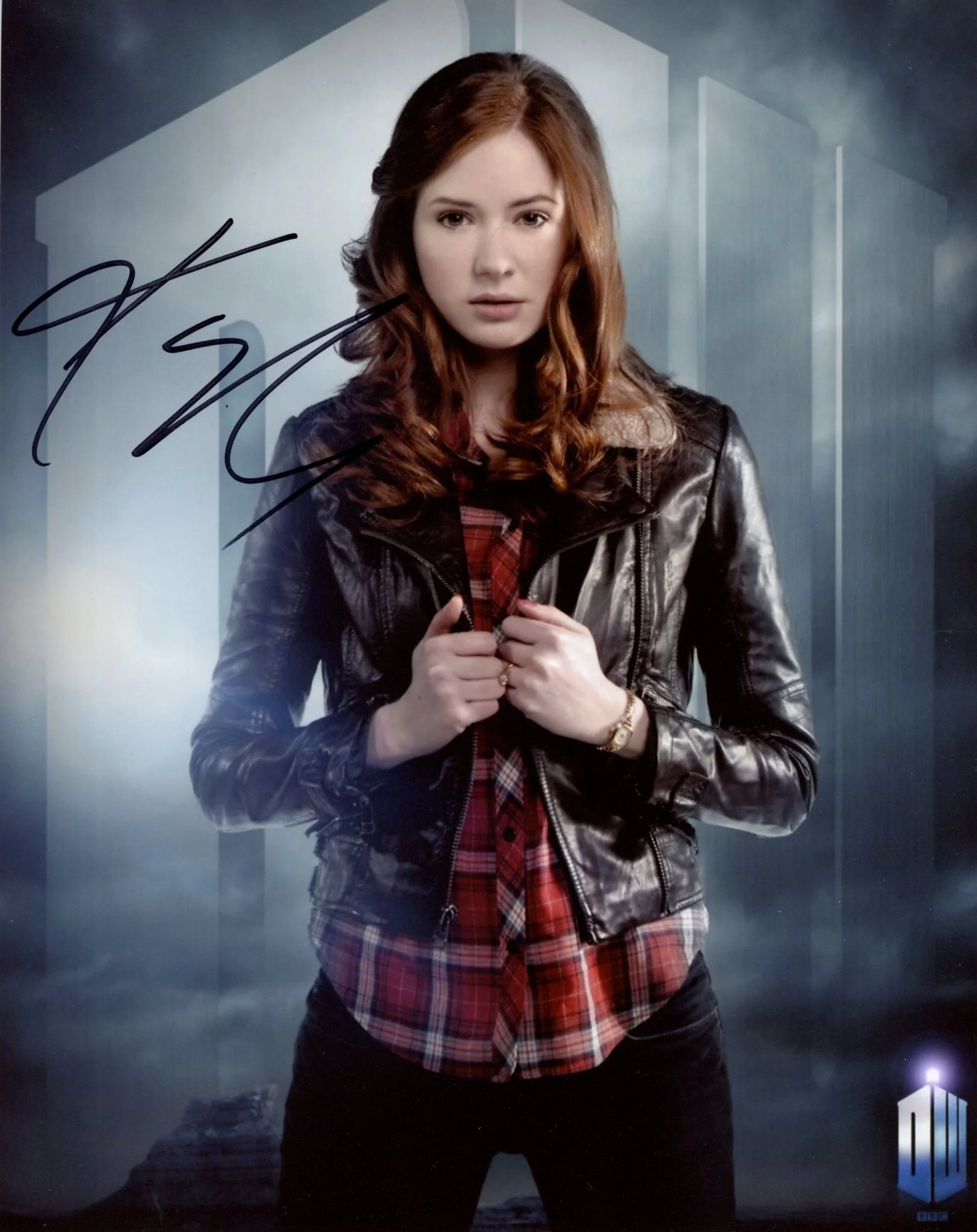 Karen Gillan Doctor Who 8x10 Signed Photo JSA Certified Autograph - Image 2