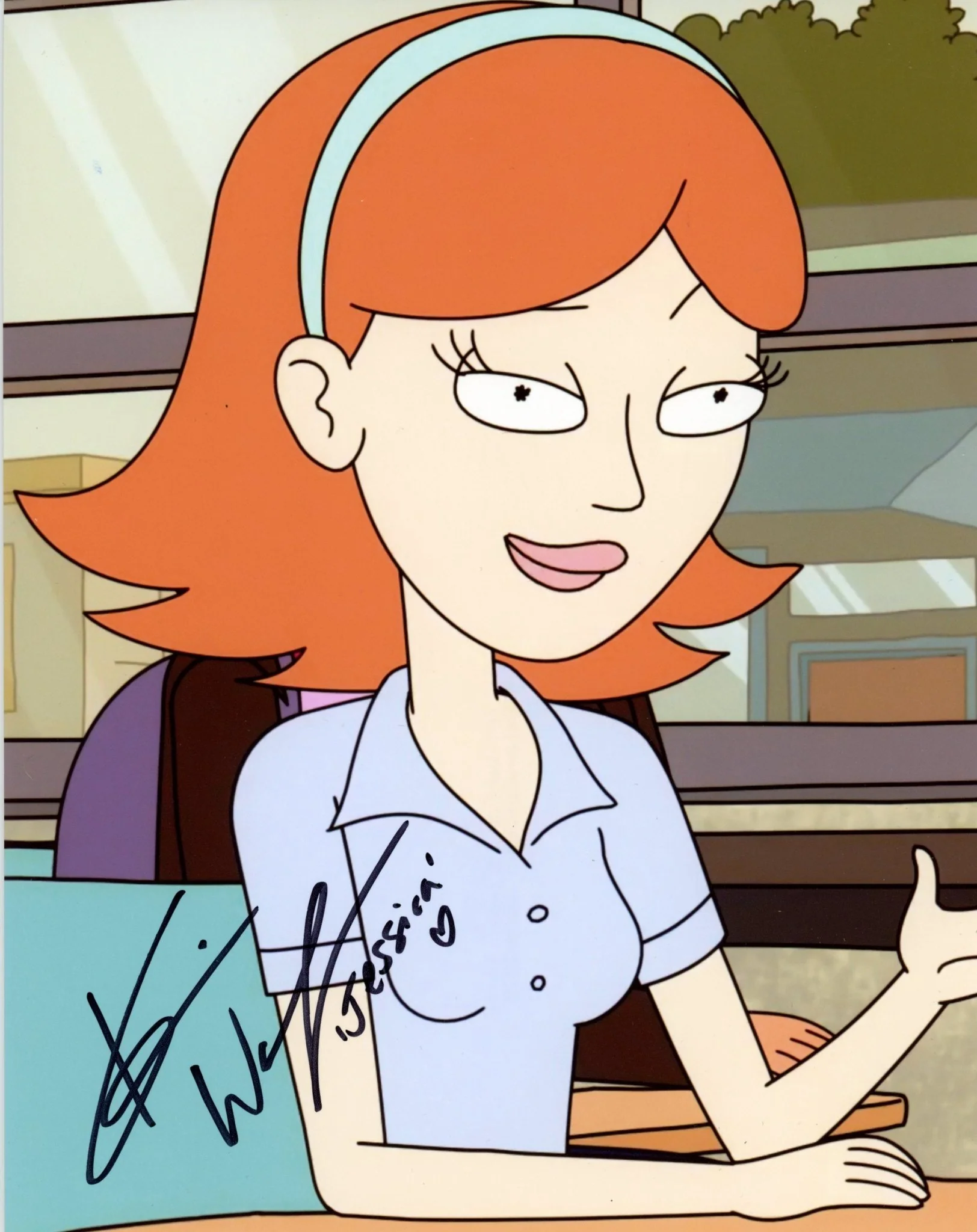 Kari Wahlgren Rick and Morty 8x10 Signed Photo JSA Certified Autograph - Image 2