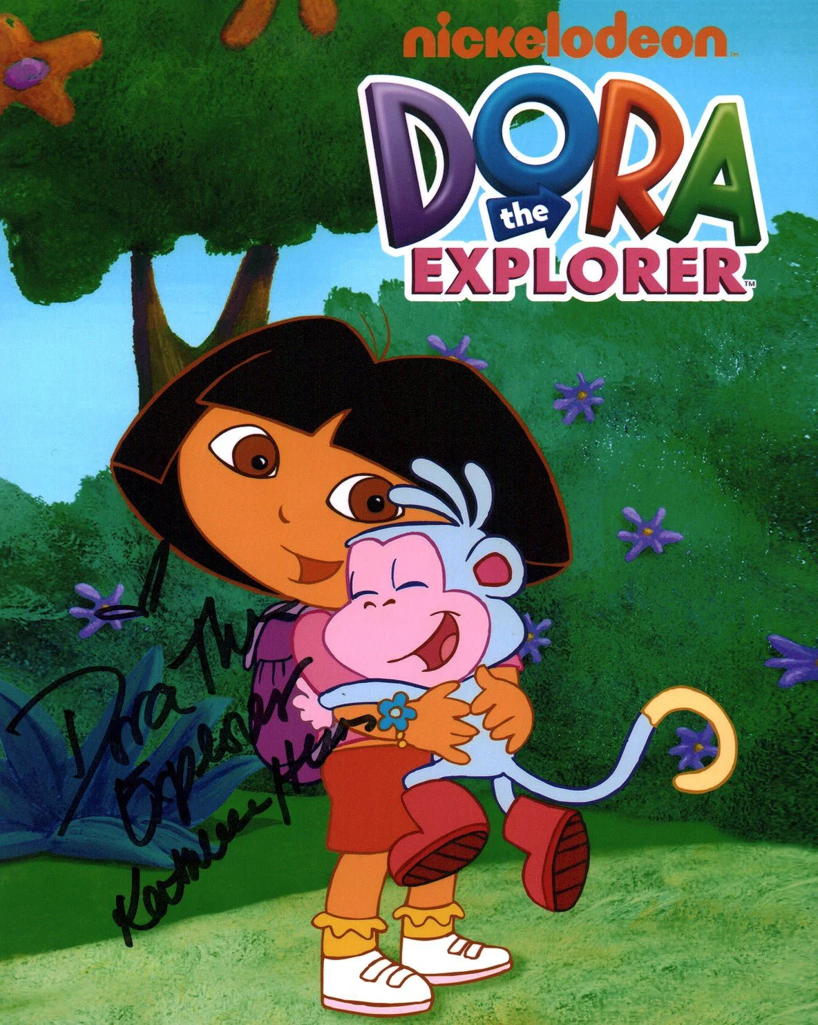 Kathleen Herles Dora The Explorer 8x10 Signed Photo JSA Certified Autograph