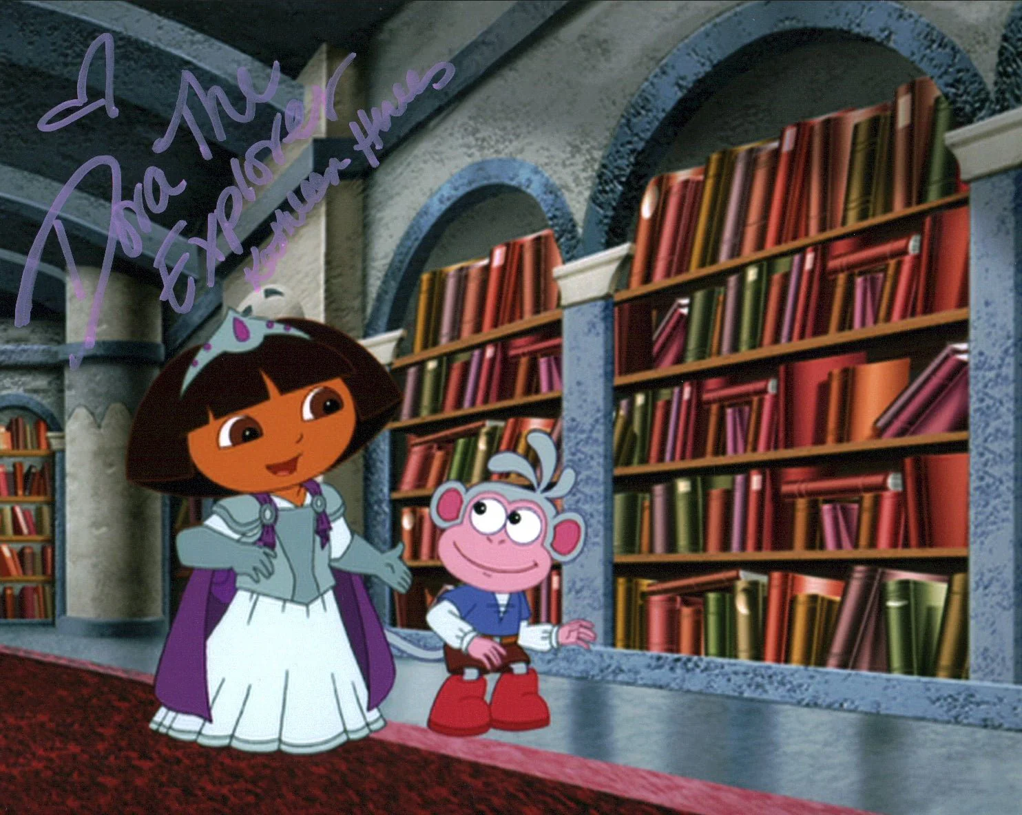 Kathleen Herles Dora The Explorer 8x10 Signed Photo JSA Certified Autograph - Image 2