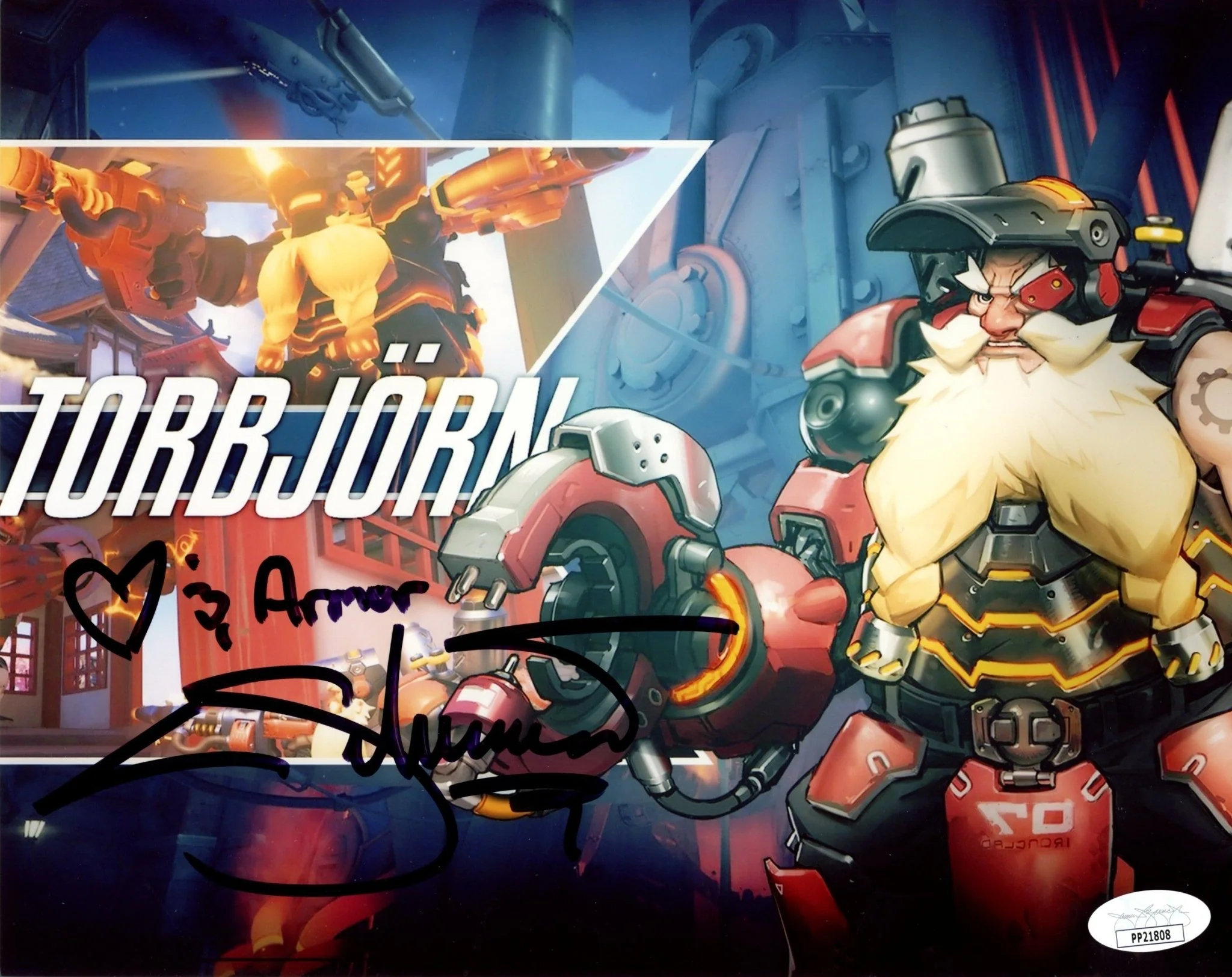 Keith Silverstein Overwatch 8x10 Signed Photo JSA Certified Autograph - Image 2
