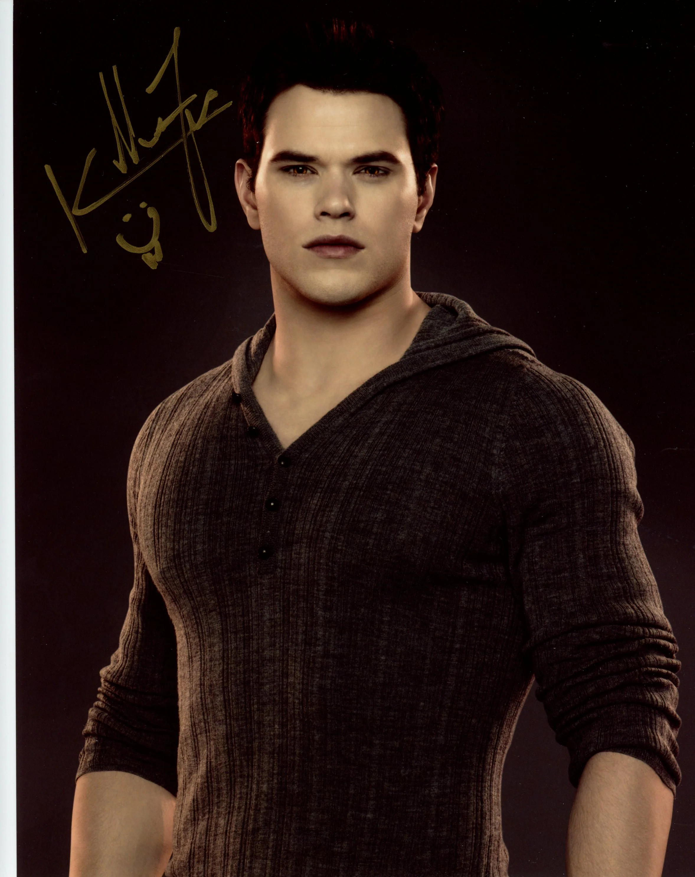 Kellan Lutz Twilight: Saga  8x10 Photo Signed JSA Certified Autograph - Image 3
