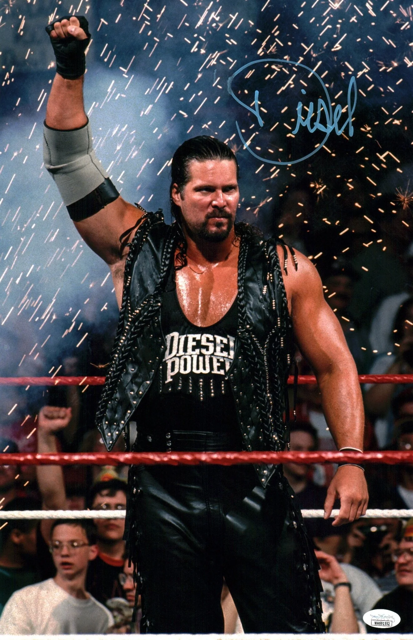 Kevin Nash WWE Wrestling 11x17 Signed Photo Poster JSA Certified Autograph - Image 7