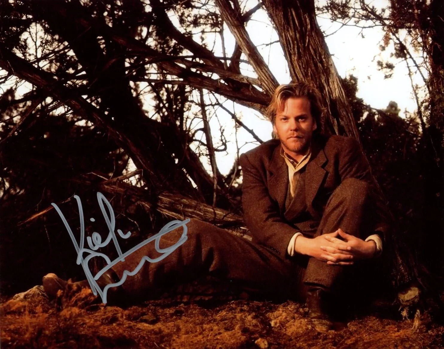 Kiefer Sutherland Young Guns 8x10 Signed Photo JSA Certified Autograph