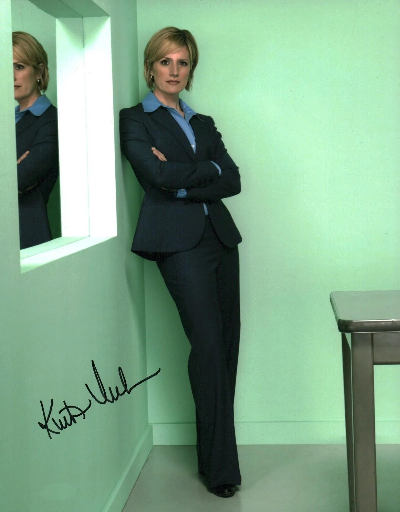 Kirsten Nelson Psych 11x14 Signed Photo Poster JSA Certified Autograph - Image 2