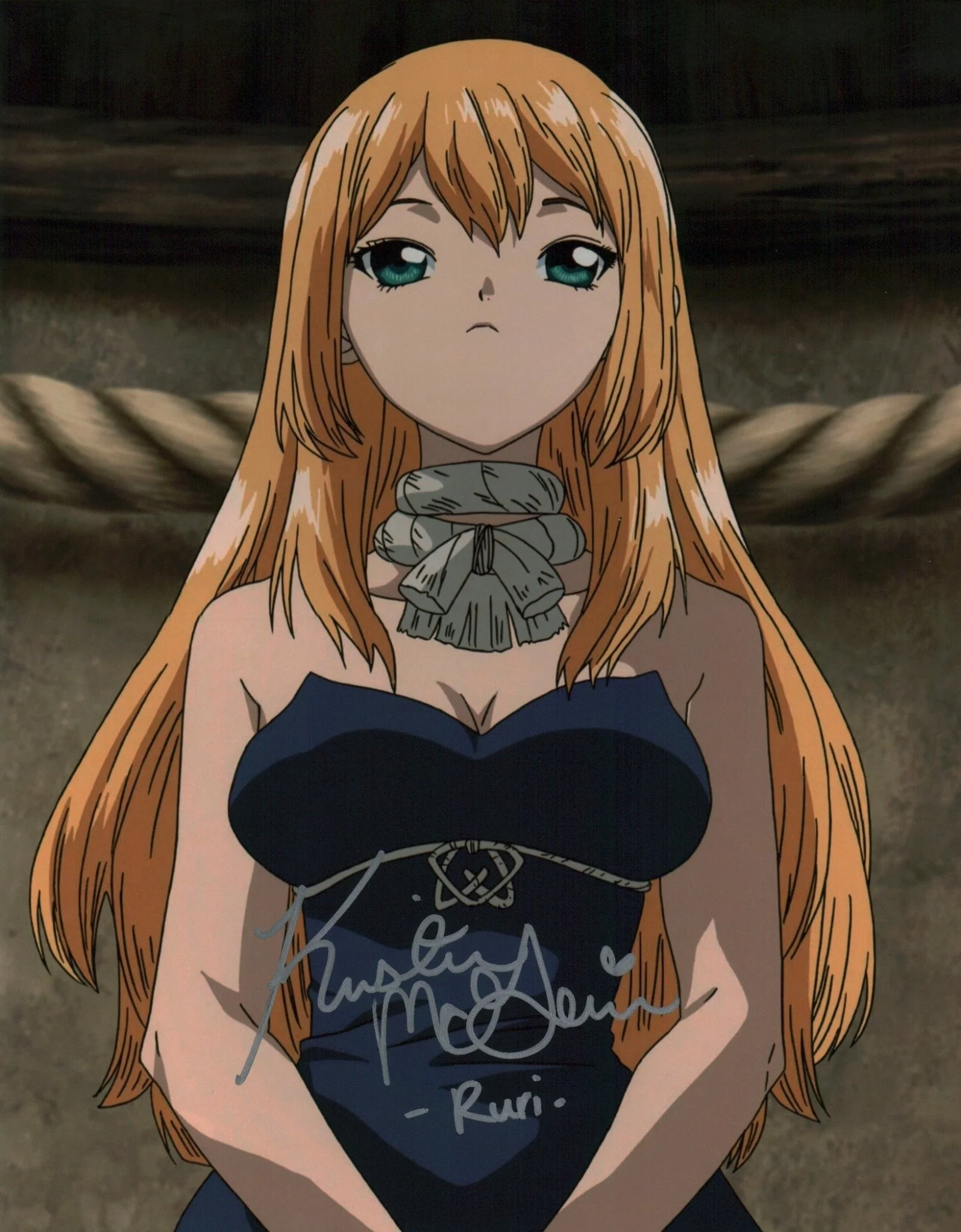 Kristen McGuire Dr. Stone 11x14 Photo Poster JSA Certified Autograph - Image 3